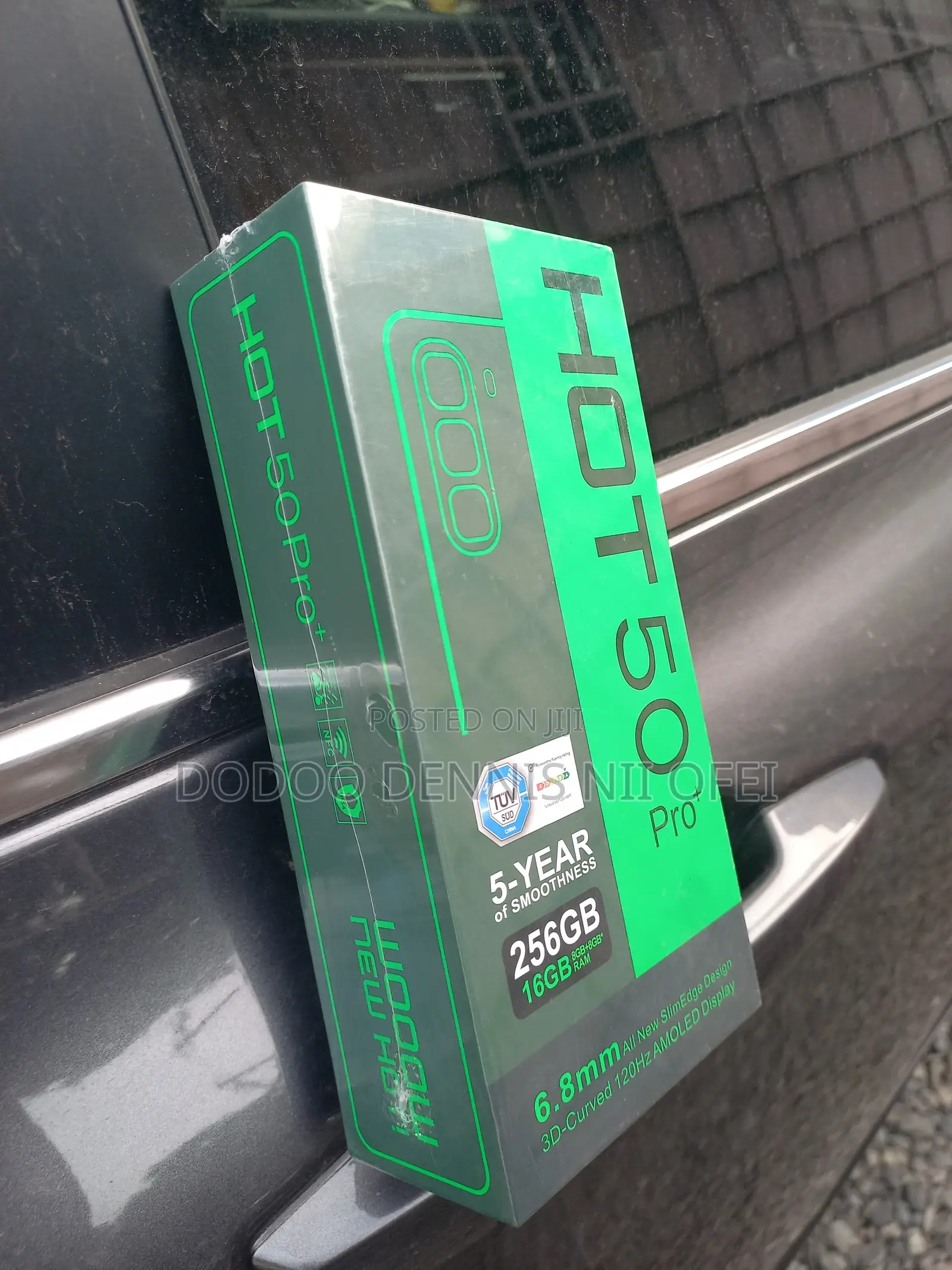 New Infinix Hot 50 Pro+ 4G 256 GB Black