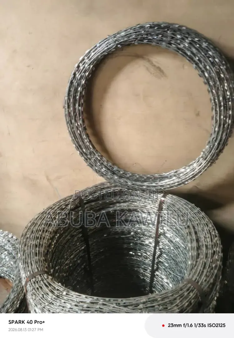 Razor Wire 3mm Galvanized