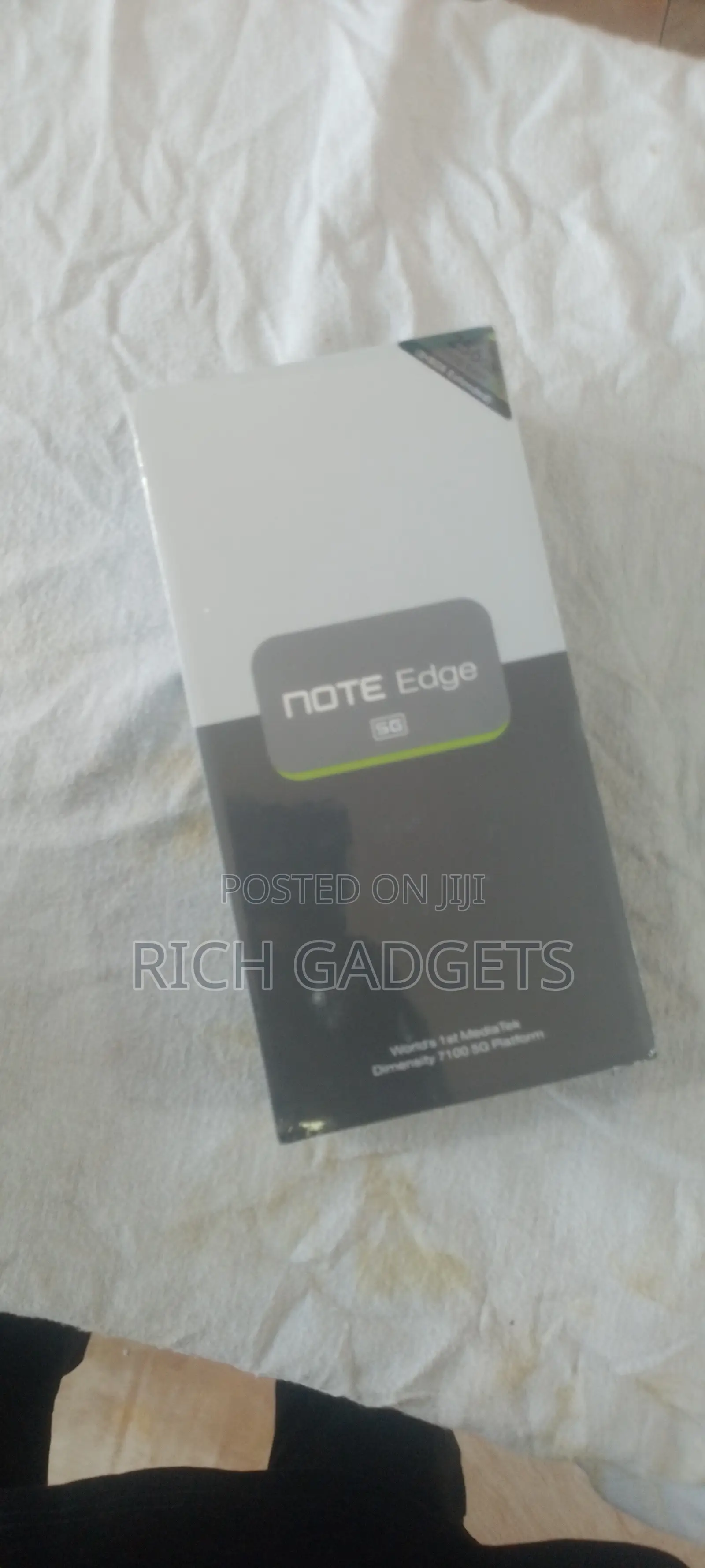New Infinix Note Edge 256 GB Black