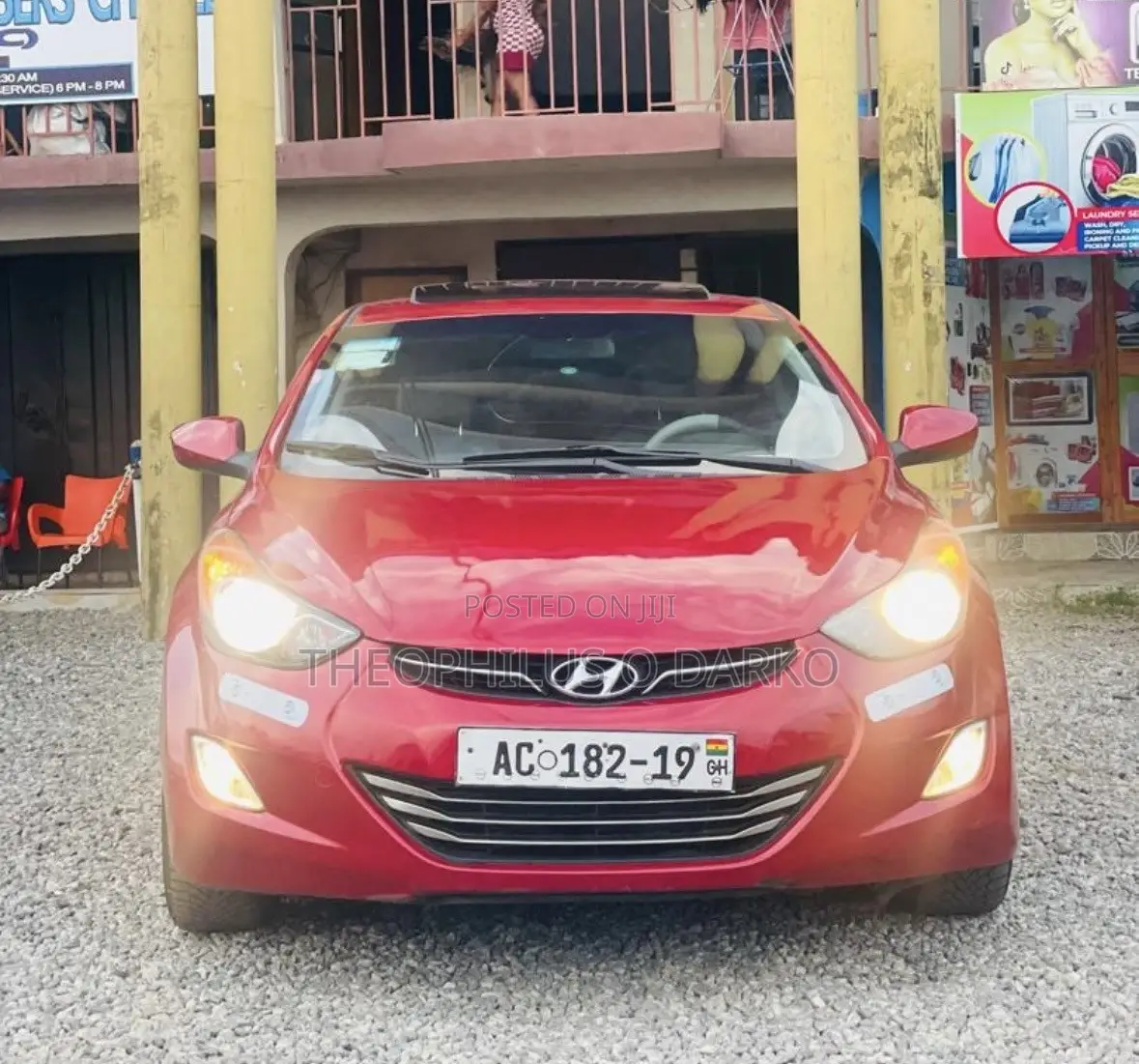 Hyundai Elantra Limited Sedan FWD (1.8L 4cyl 6A) 2013 Red