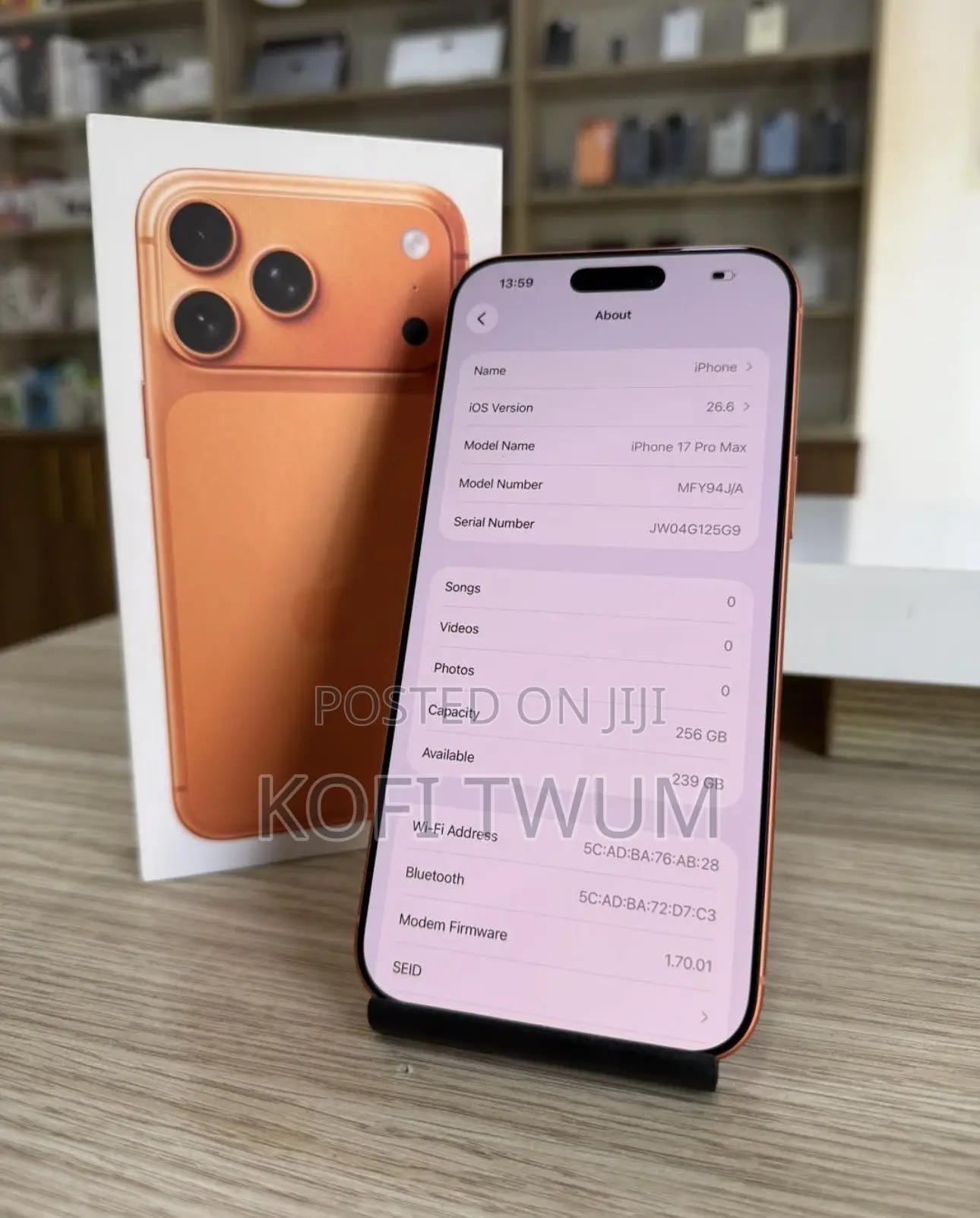 Apple iPhone 17 Pro Max 512 GB Orange