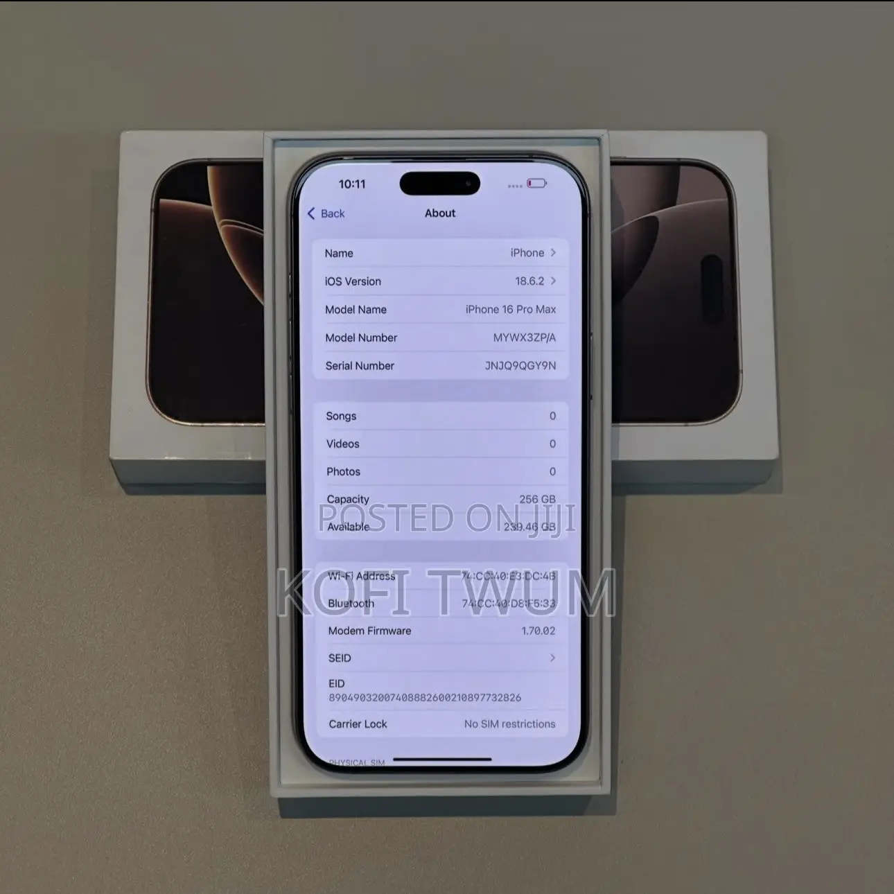 Apple iPhone 16 Pro Max 512 GB Rose Gold