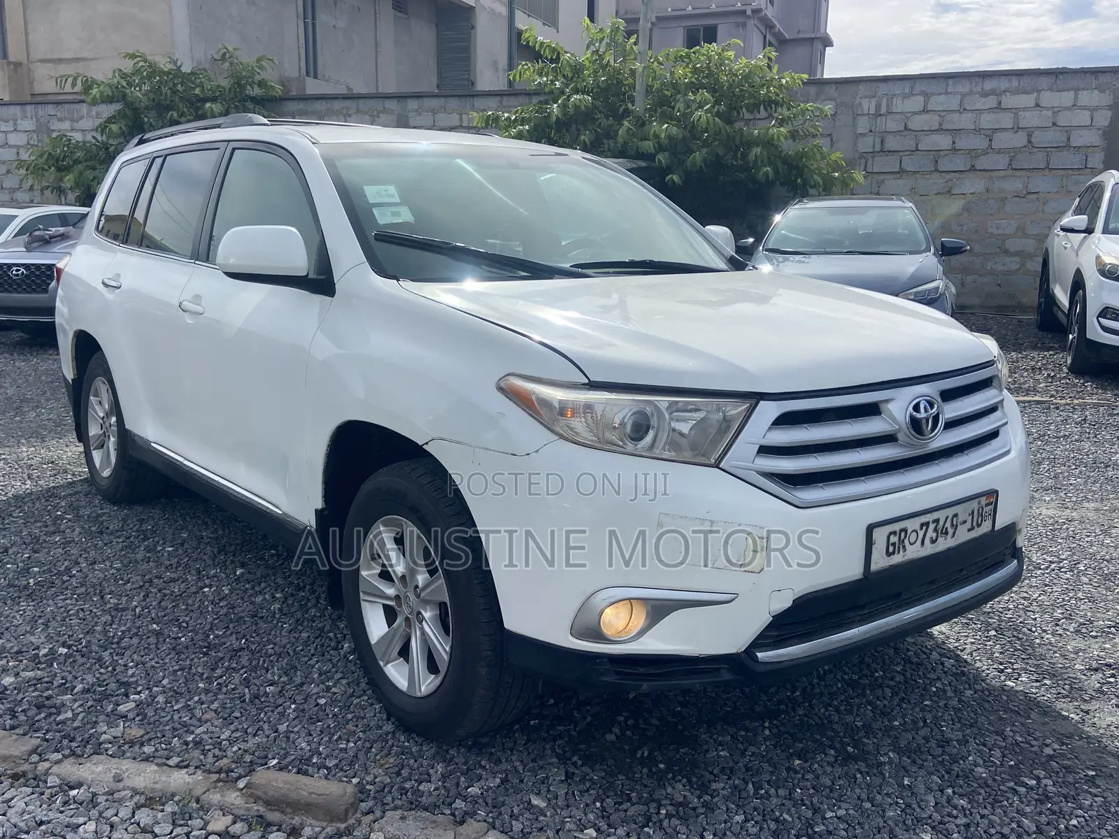 Toyota Highlander SE 3.5L 4WD 2013 White