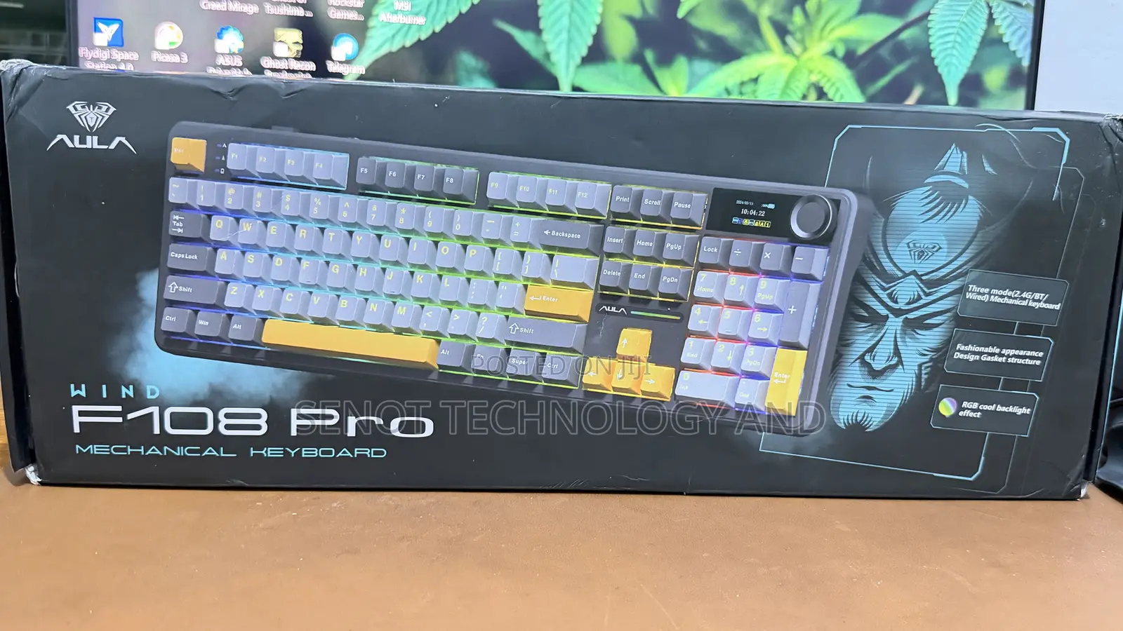 Aula F108 Pro Mechanical Keyboard