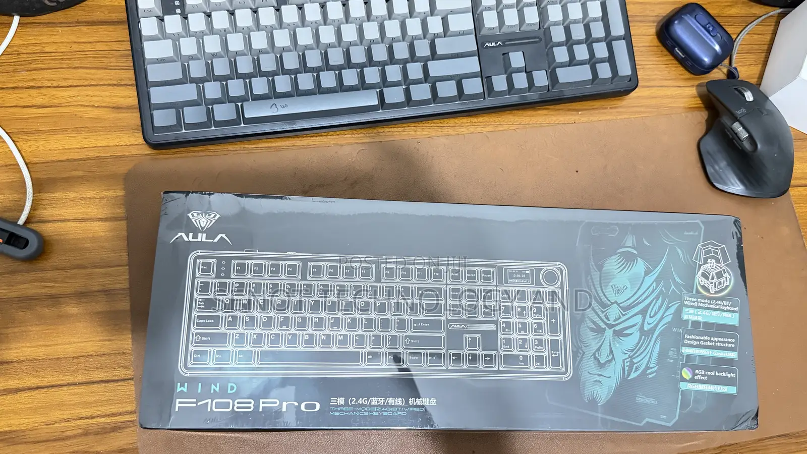 Aula F108 Pro Mechanical Keyboard( Hot Swappable)