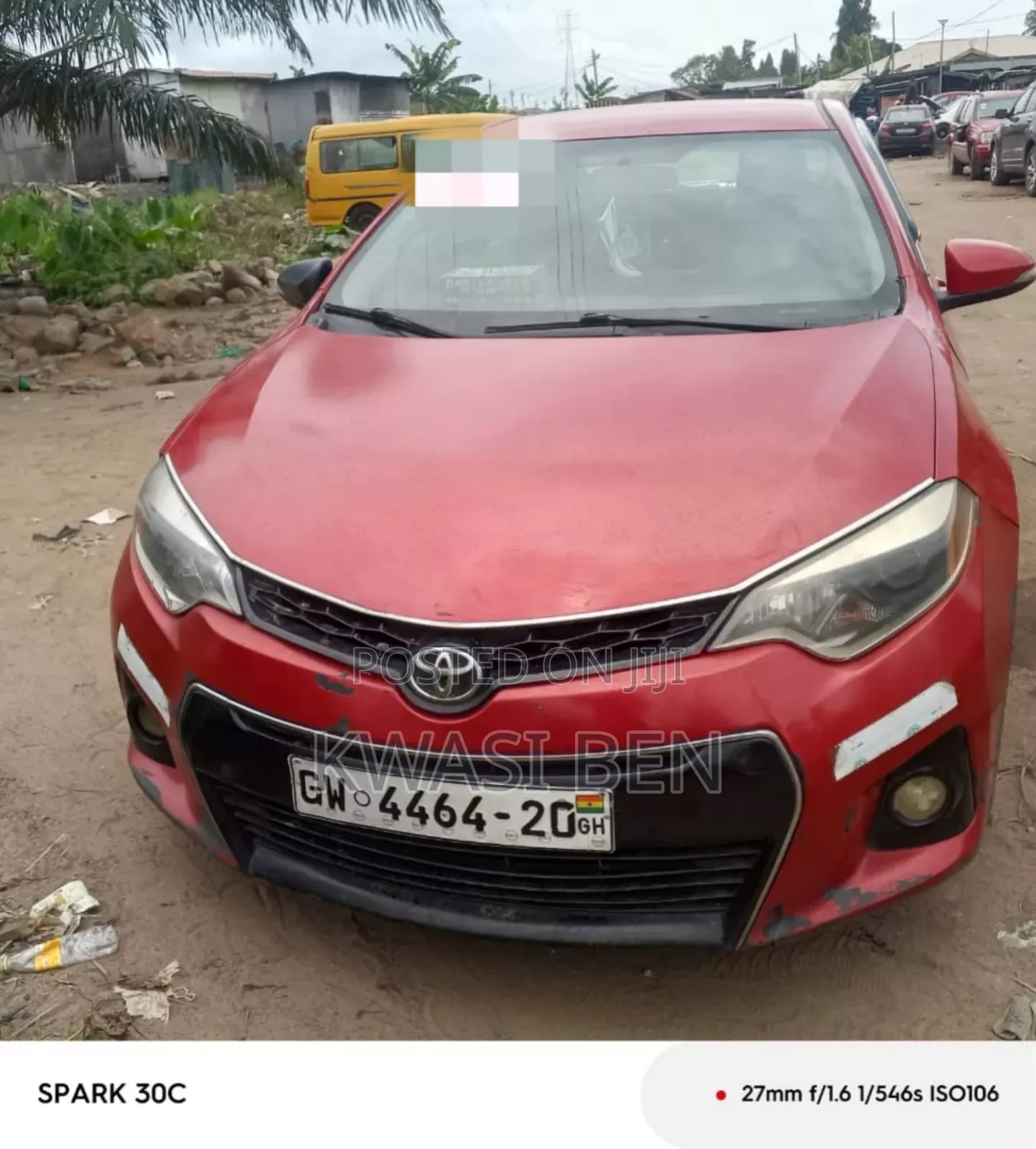 Toyota Corolla 2016 Red