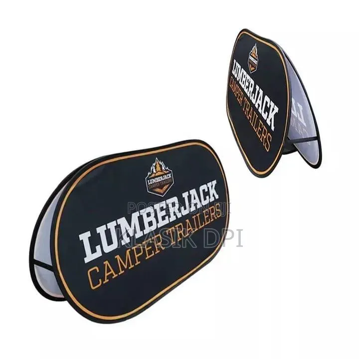 Pop Up Floor Banner