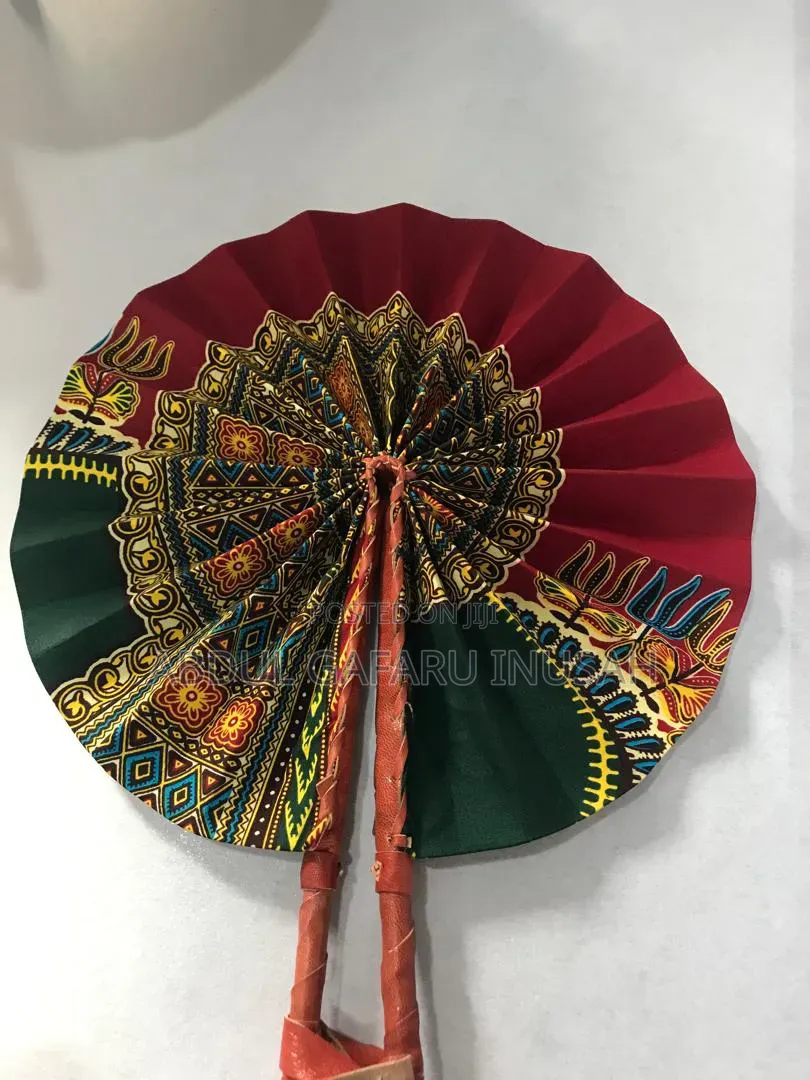 African Print Fan Quality