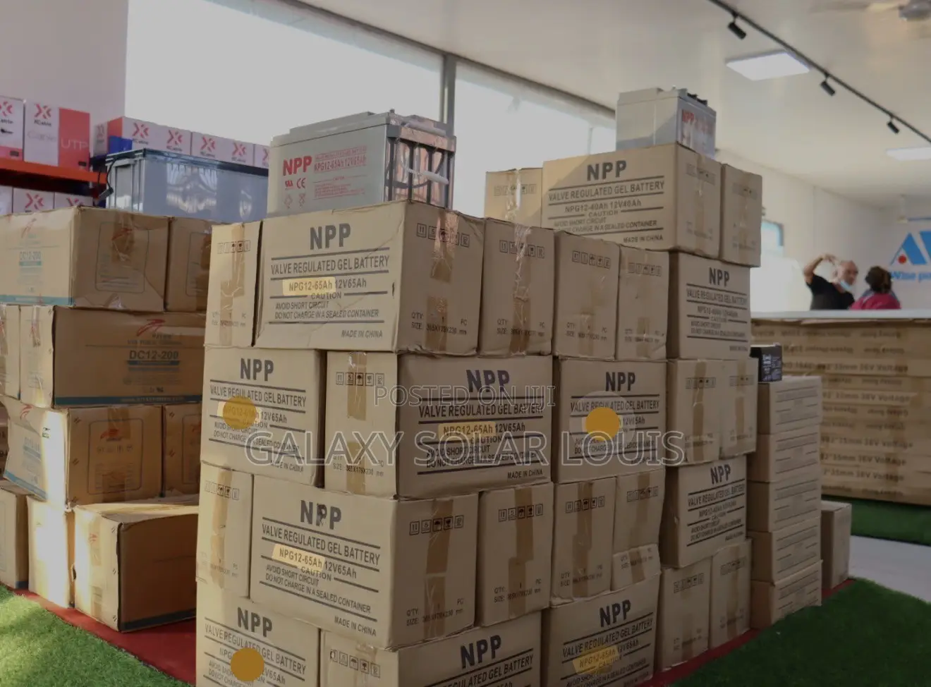 NPP Brand 65AH UPS Battery Solar Battery GEL Battery