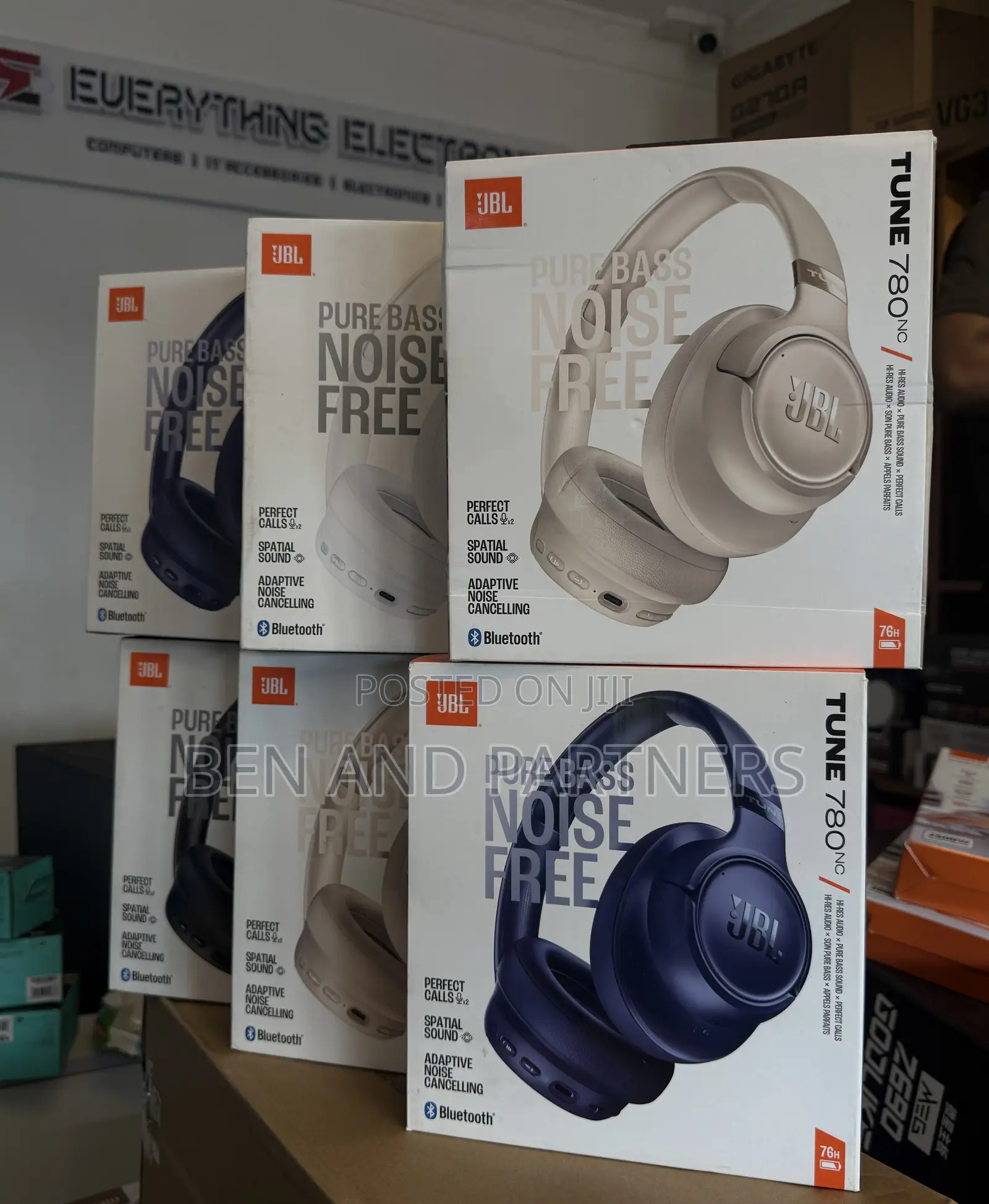 Original JBL Tune 780nc Anc Wireless Headphone