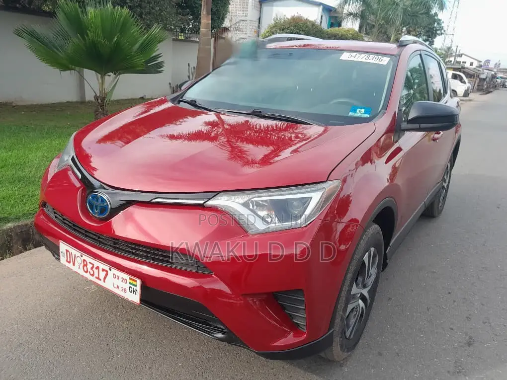 Toyota RAV4 LE AWD (2.5L 4cyl 6A) 2016 Red