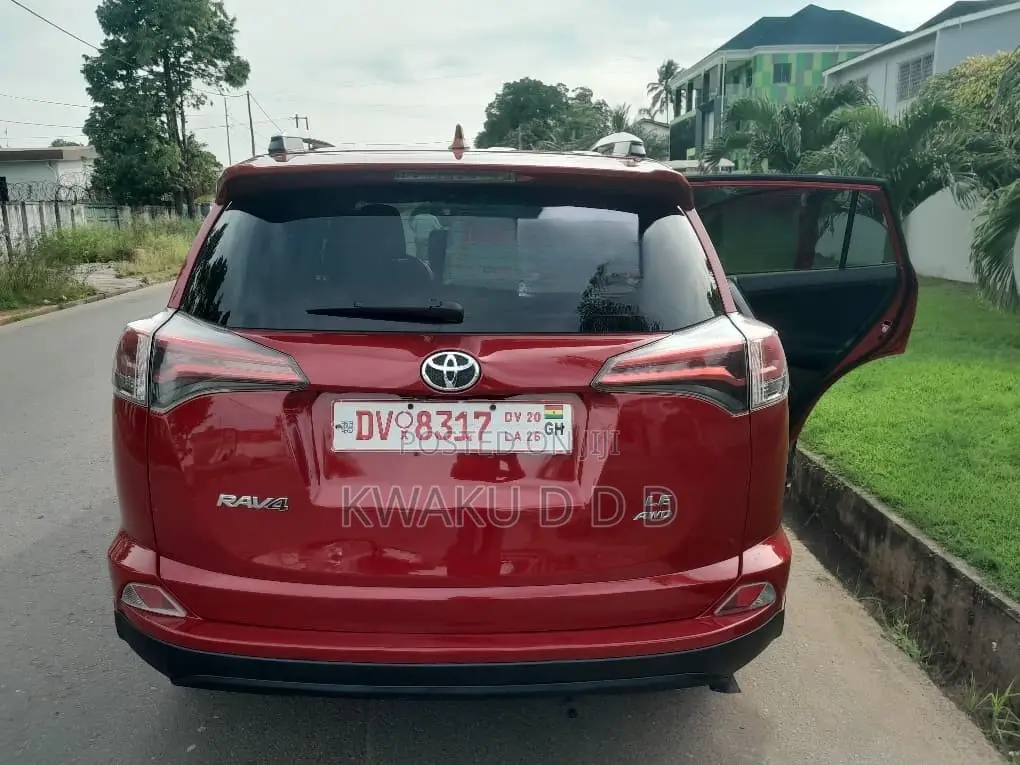 Toyota RAV4 LE AWD (2.5L 4cyl 6A) 2016 Red