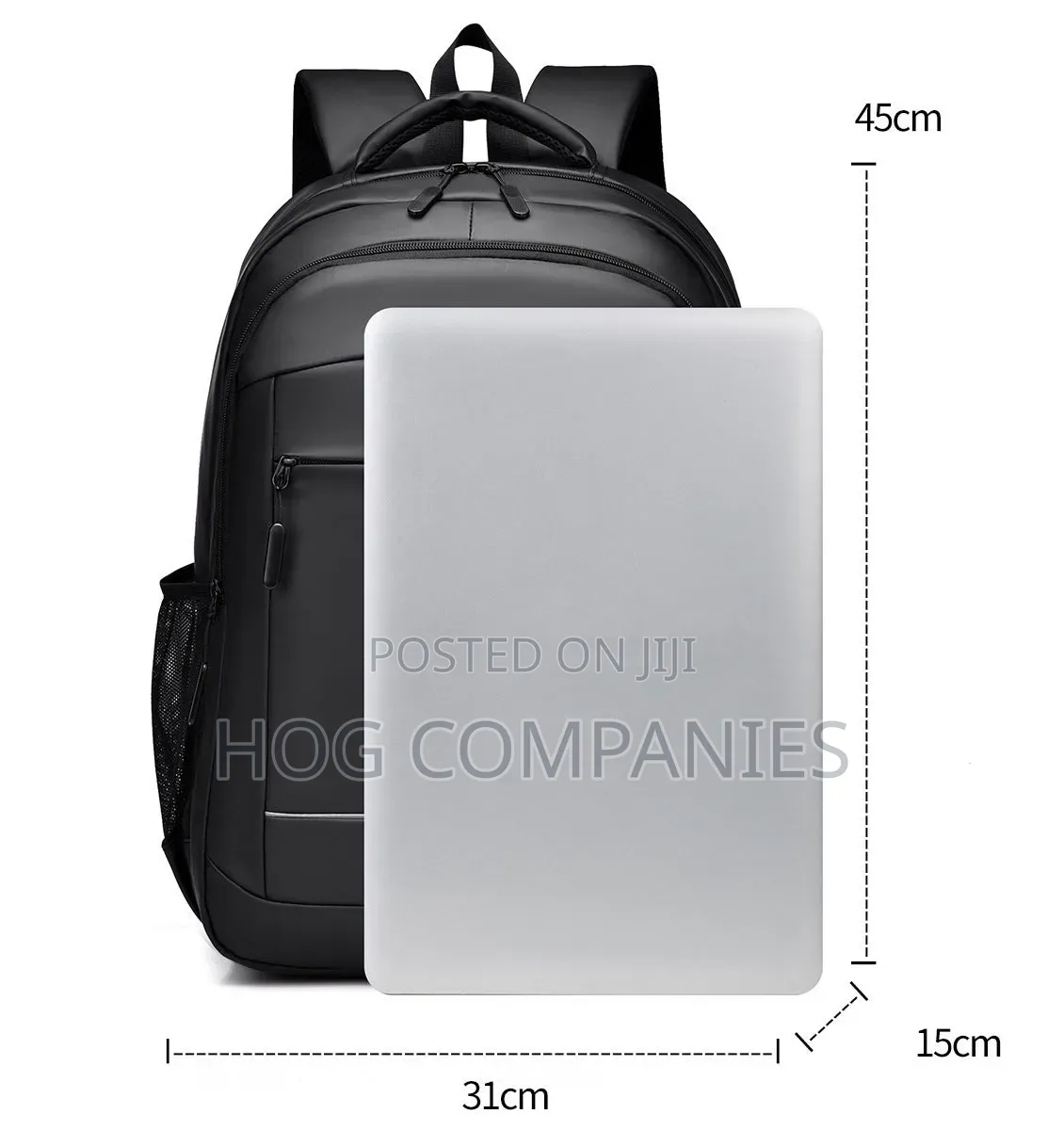 17 Inches Laptop Backpack Waterproof Travel School Bag- Fast Delivery