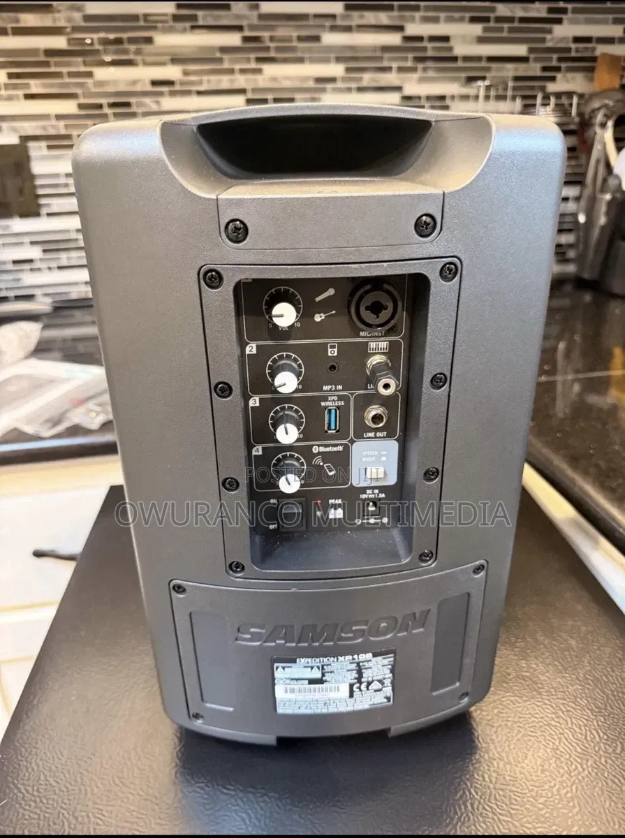 SAMSON XP106 All-in-One Machine Bluetooth Studio-Quality Blast Sound