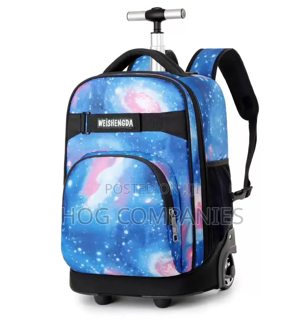Backpack With Wheels Kids Trolley School Bag-Upper Primary to JHS