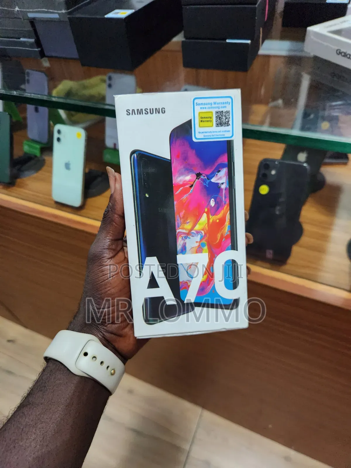 New Samsung Galaxy A70 128 GB Blue