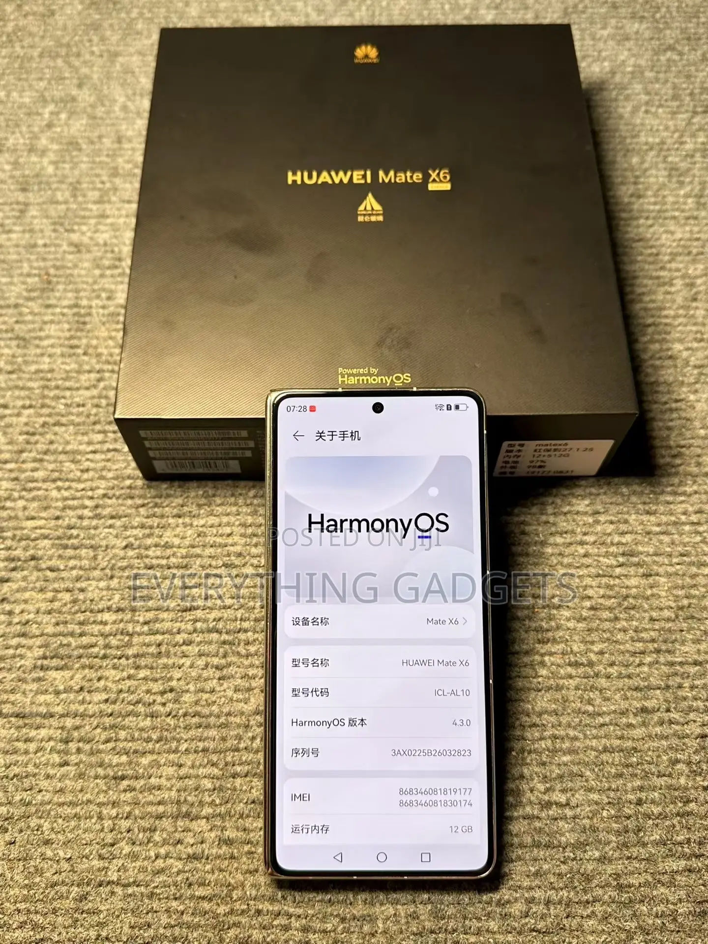 Huawei Mate X6 512 GB Red