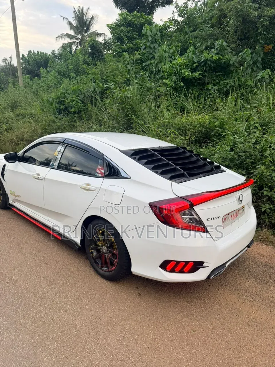 Honda Civic EX Sedan 2018 White