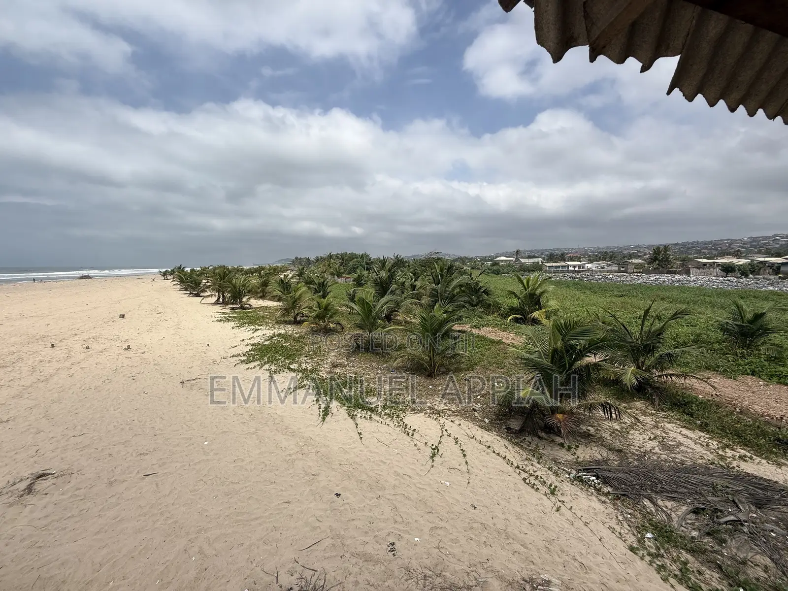 Arces of Beach Land for Rent at Kokrobitey