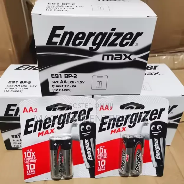 AA Energizer Max Batteries