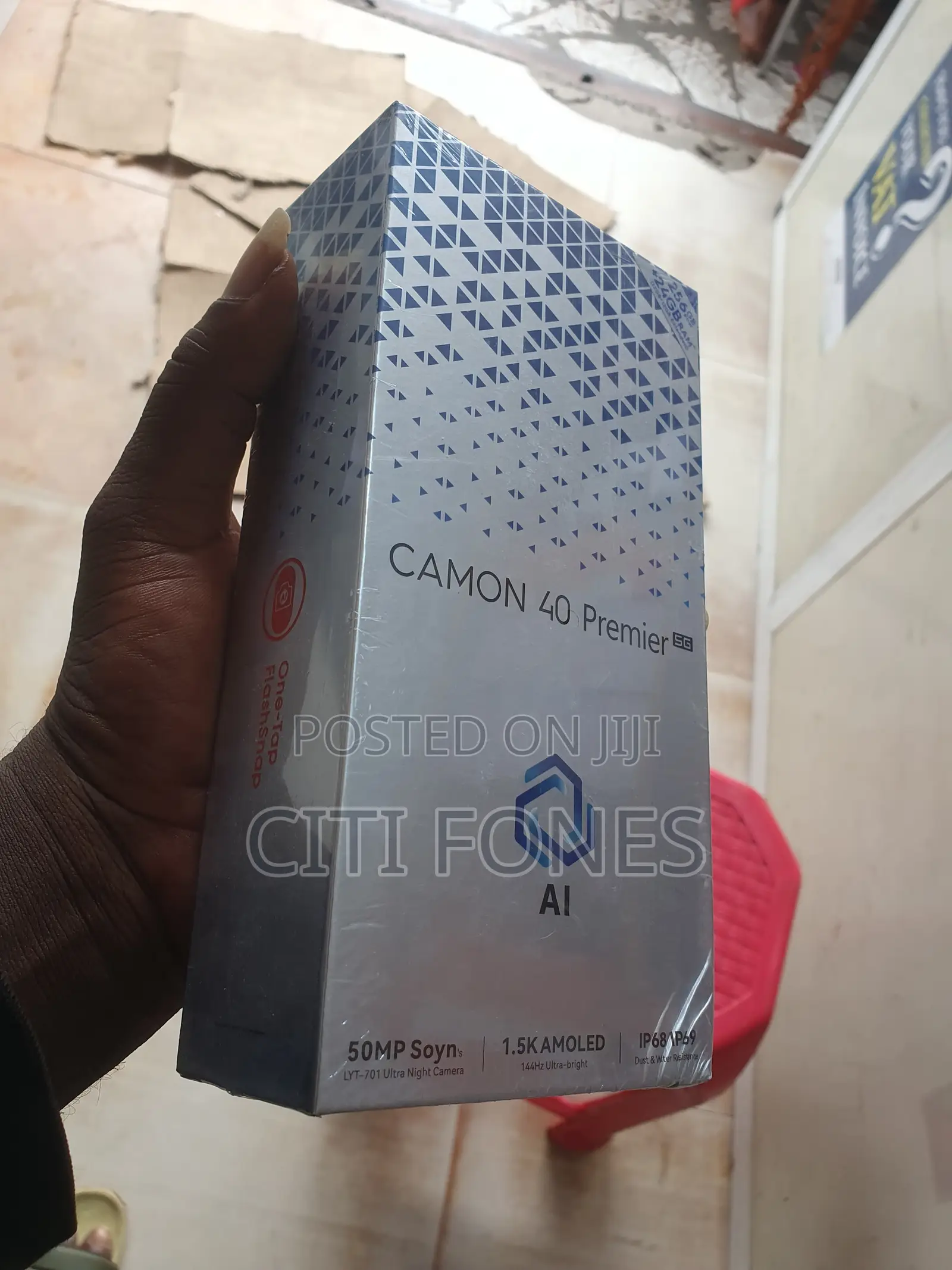 New Tecno Camon 40 Premier 5G 256 GB Black