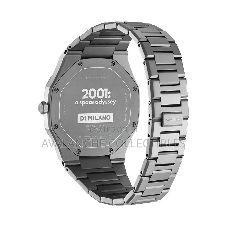 D1 Milano Ultra Thin Red Dial Watch 41mm Case Size