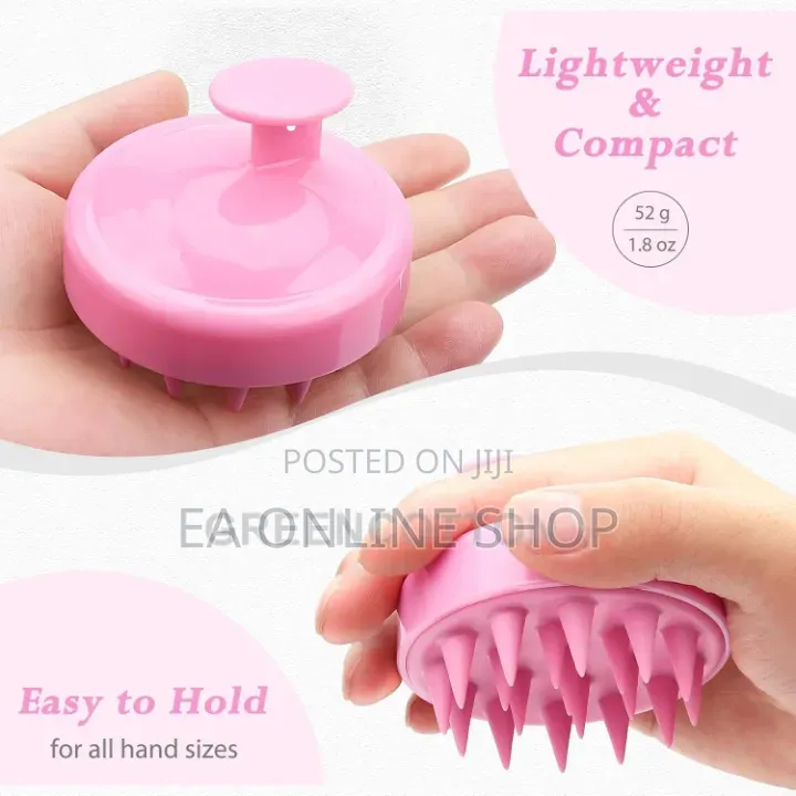 Silicone Brush Scalp Massage Hair Salon Washing Animals Cleaning