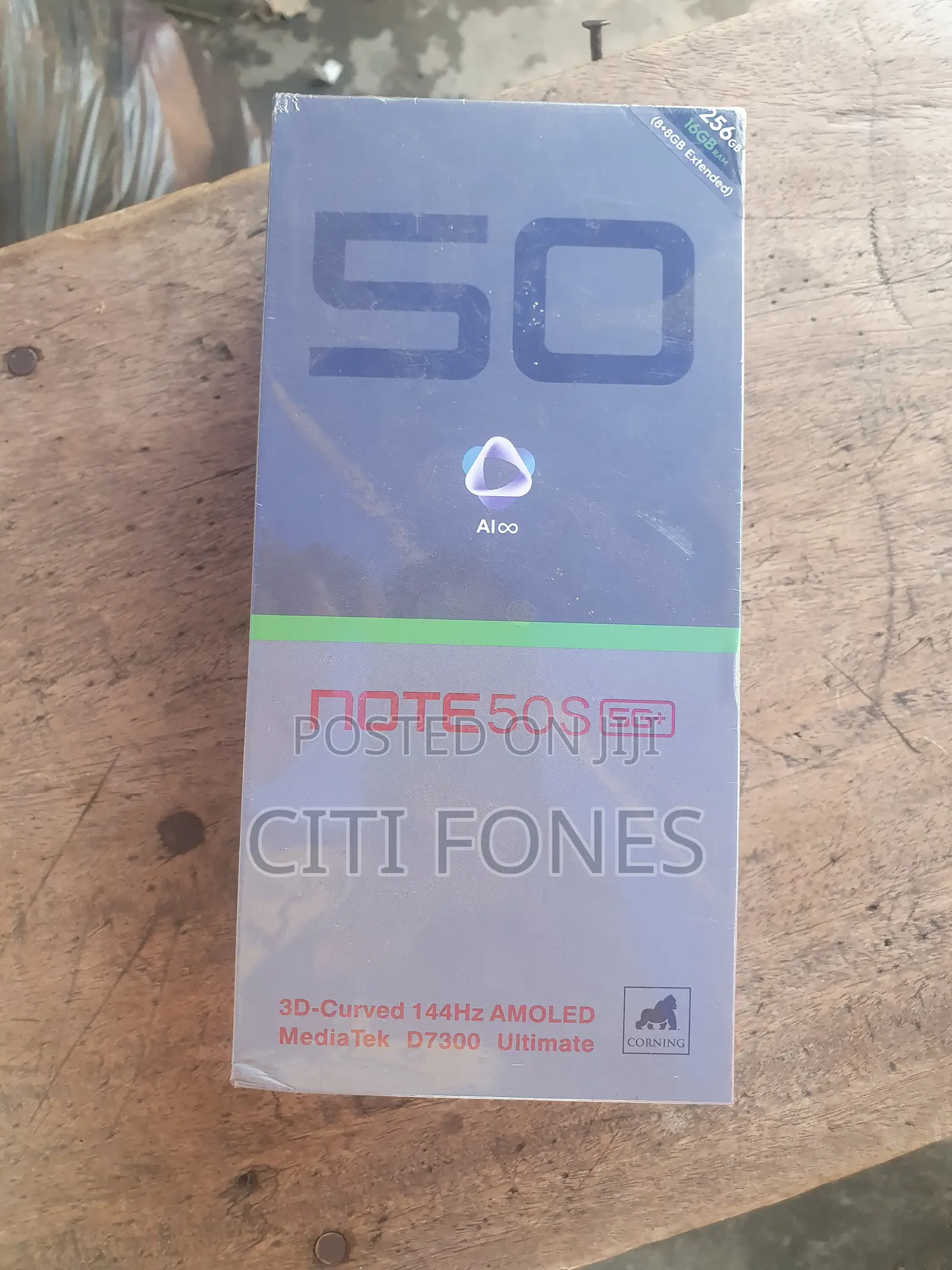 New Infinix Note 50s 256 GB Black