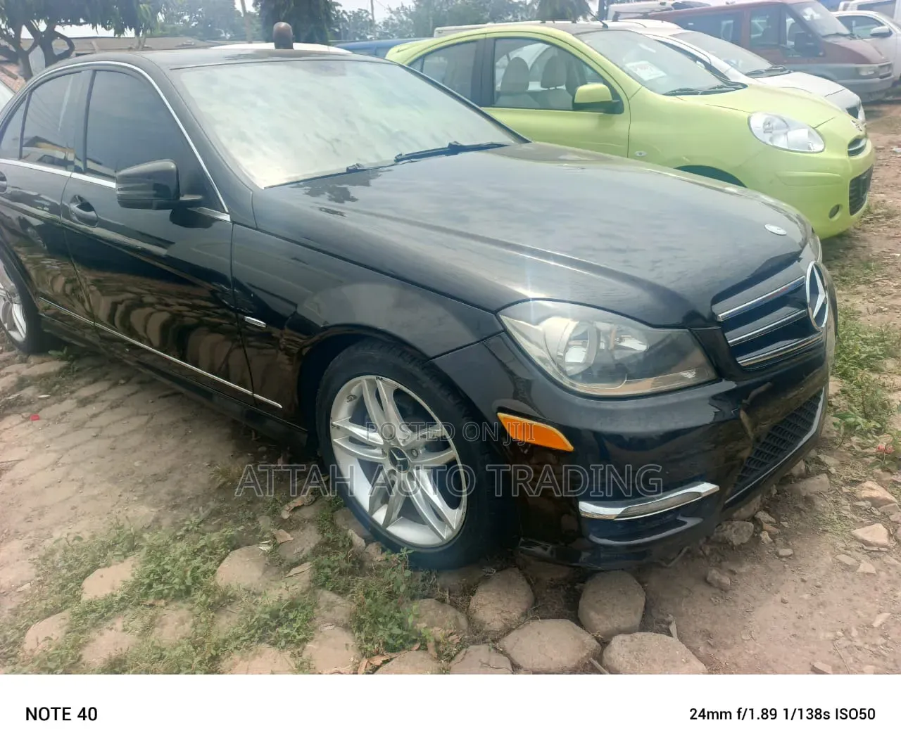 Mercedes-Benz C250 2012 Black