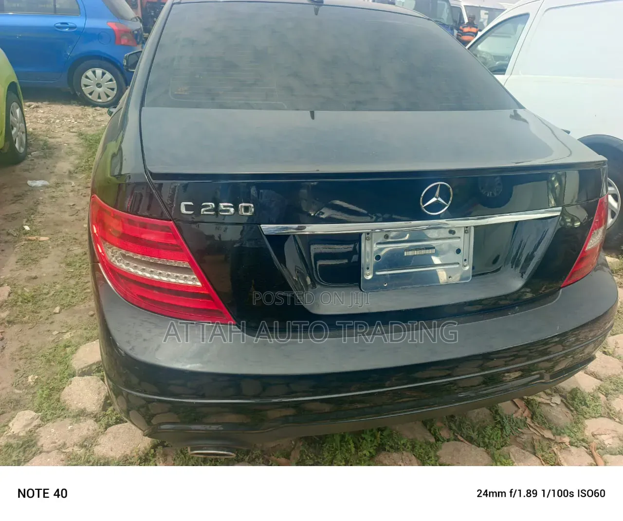 Mercedes-Benz C250 2012 Black
