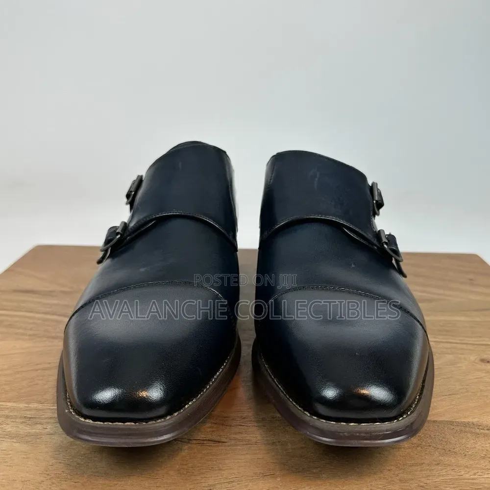 Stacey Adams Double Monkstrap Navy Blue Shoes Sizes 42,43 44