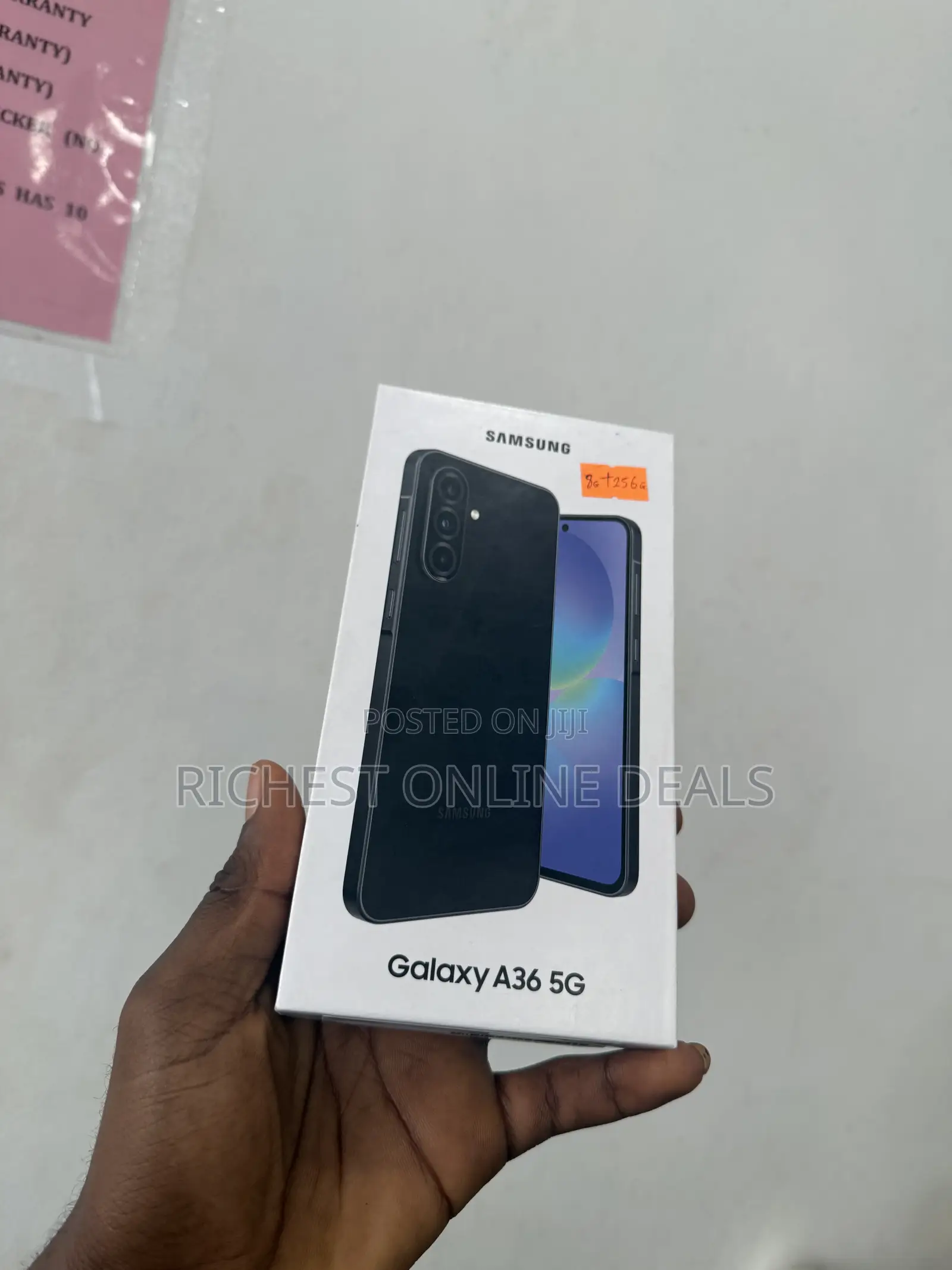 New Samsung Galaxy A36 256 GB Black