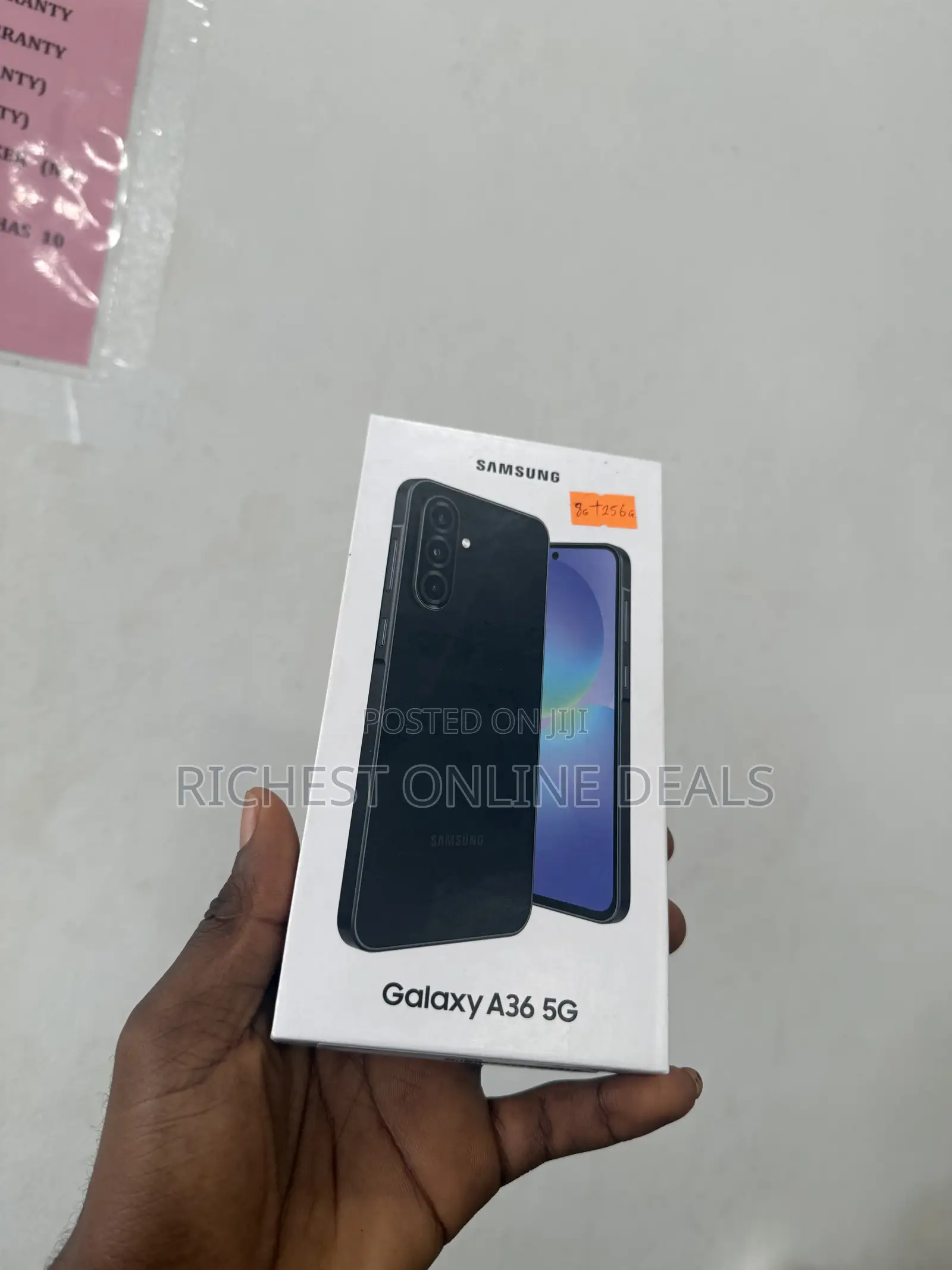 New Samsung Galaxy A36 256 GB Black