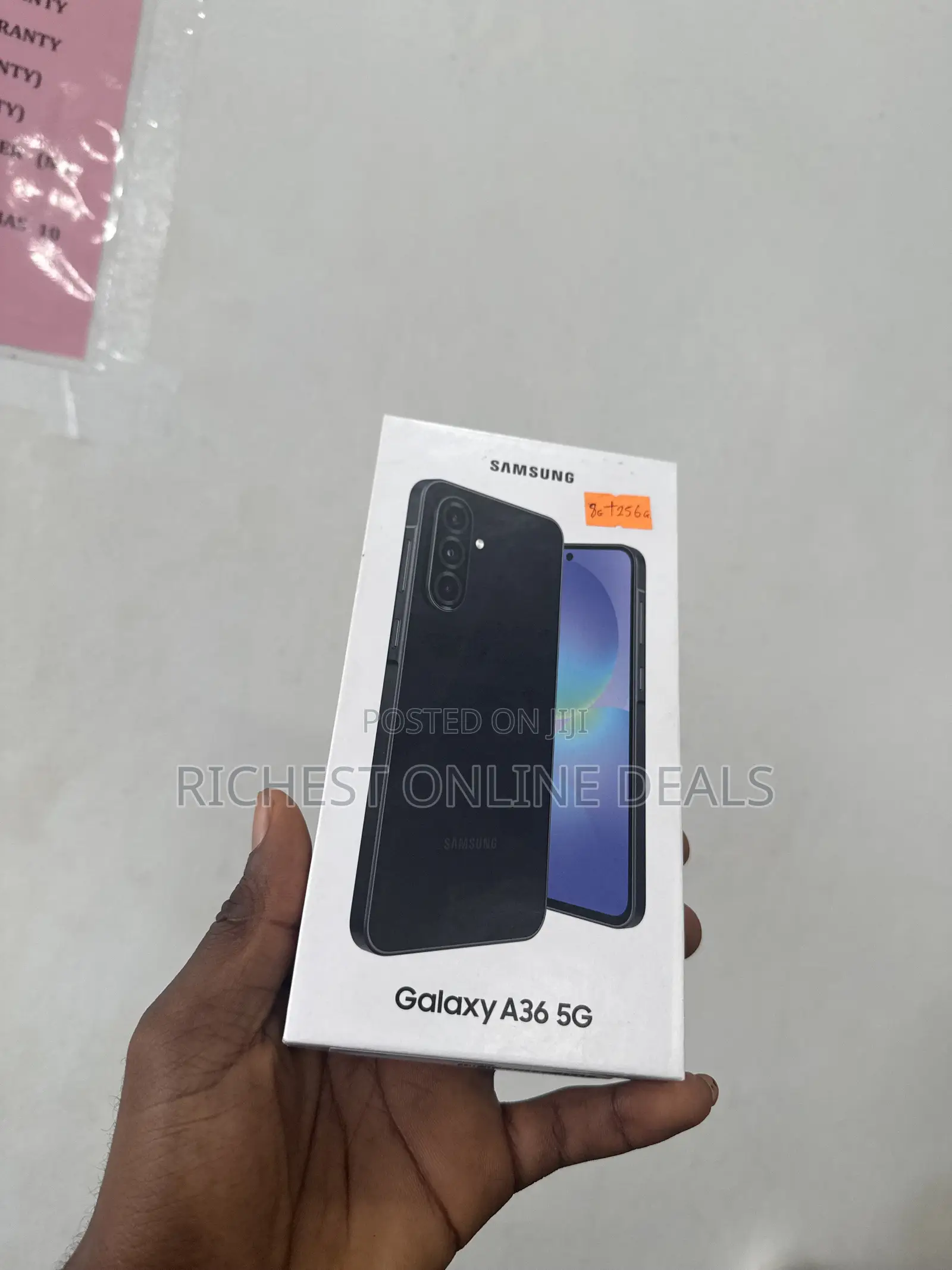 New Samsung Galaxy A36 256 GB Black