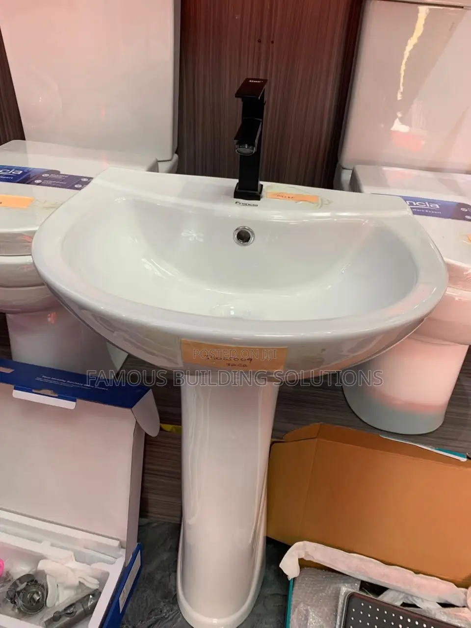 Basin With Tap