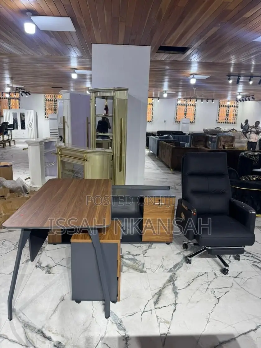 Home Executive Office Table and Chairs