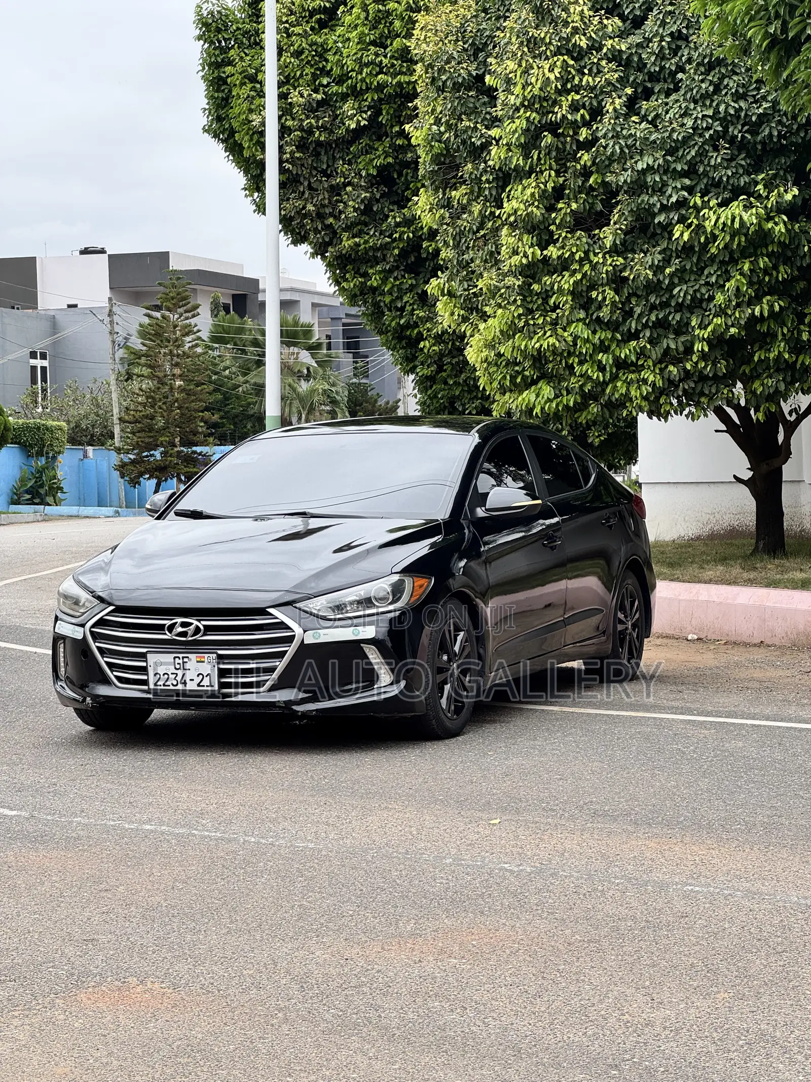 Hyundai Elantra ECO Sedan FWD (1.4L 4cyl 7A) 2017 Black