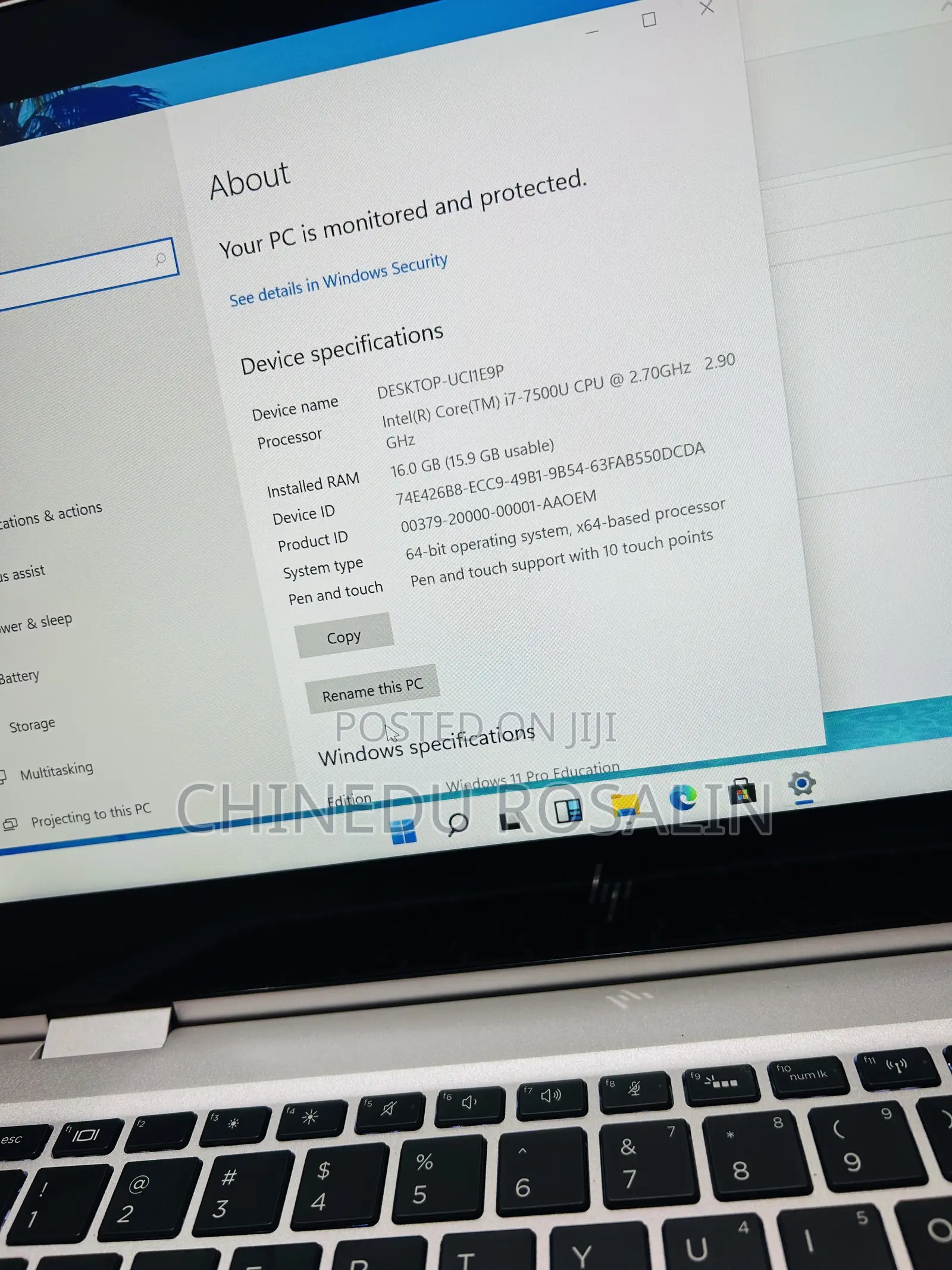 Laptop HP EliteBook X360 1030 G2 16GB Intel Core i7 SSD 256GB