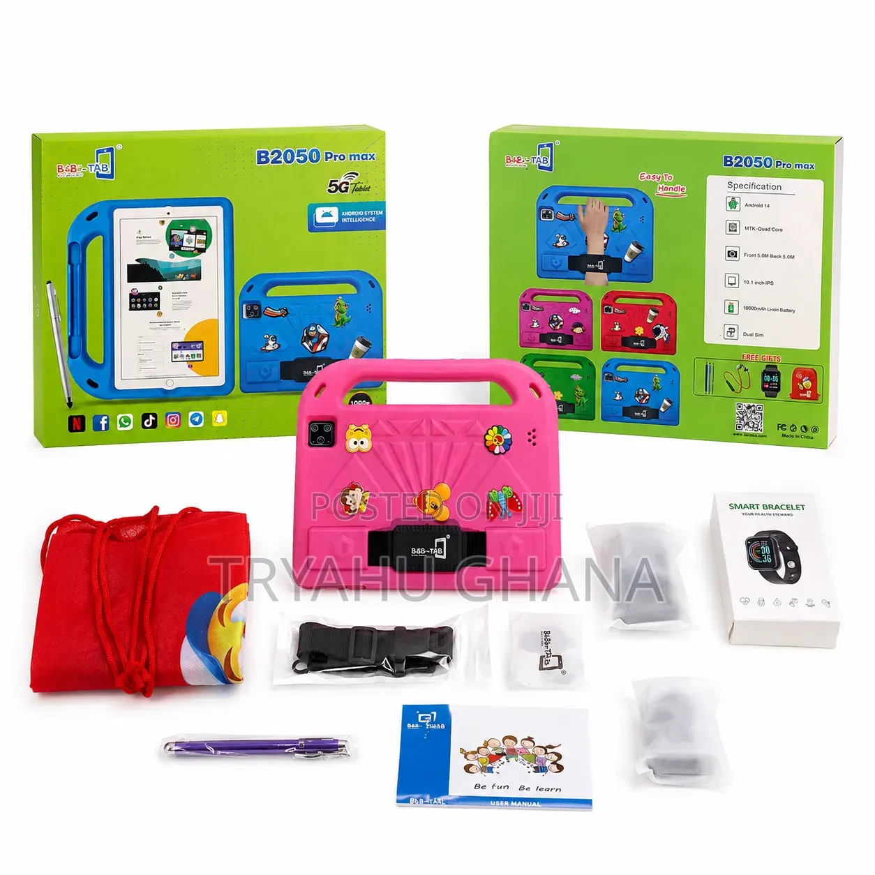 New Bebe B2050 Pro Max 256 GB Pink