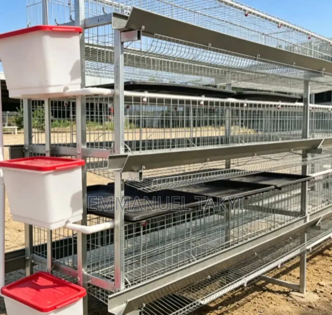 Chicken Cage H-Shape