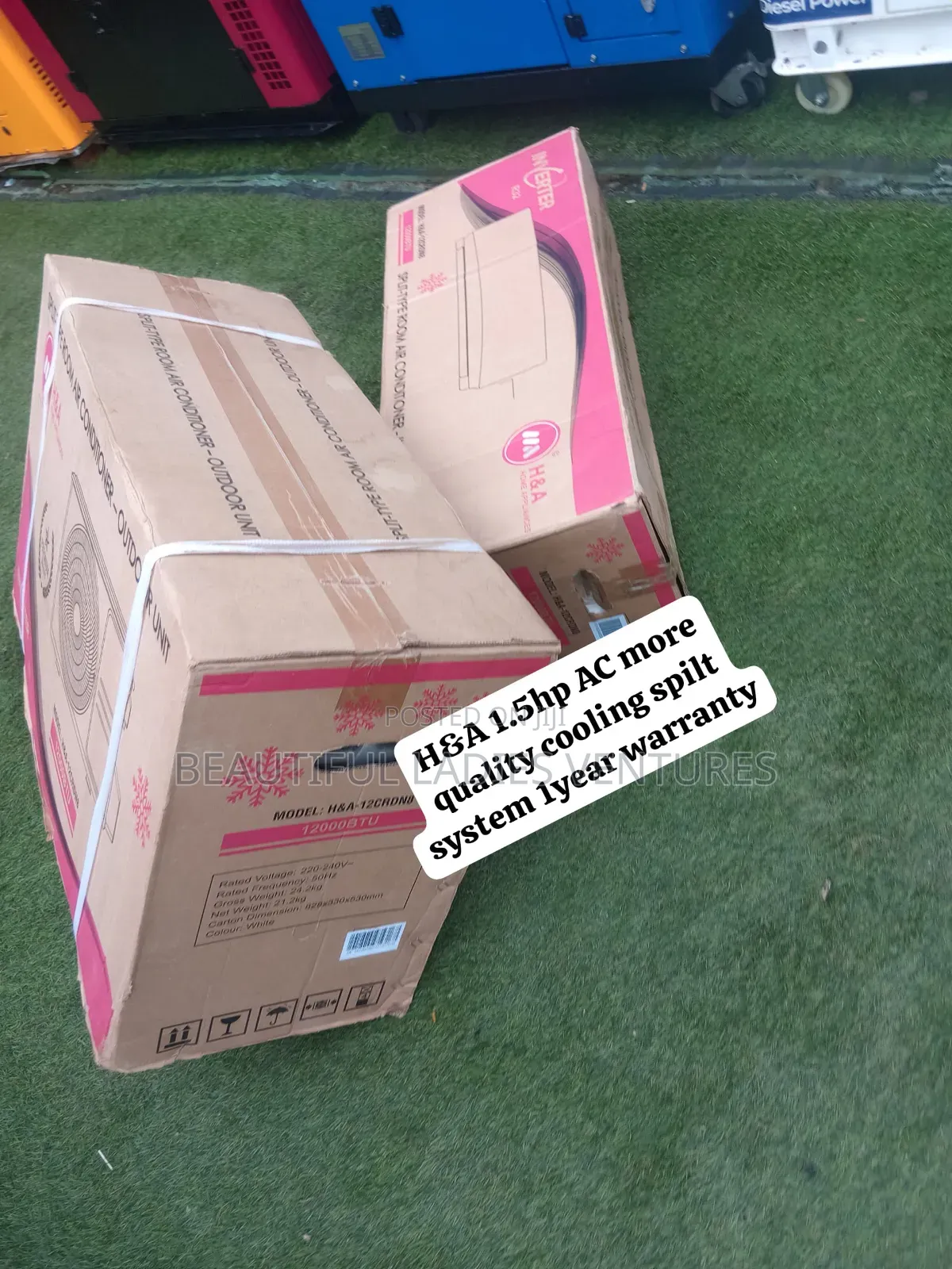 Get Premium Comfort With H&A 12,000 BTU Inverter AC