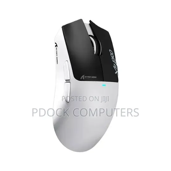 Attack Shark X-11 Pro V2 Gaming Mouse Black and White