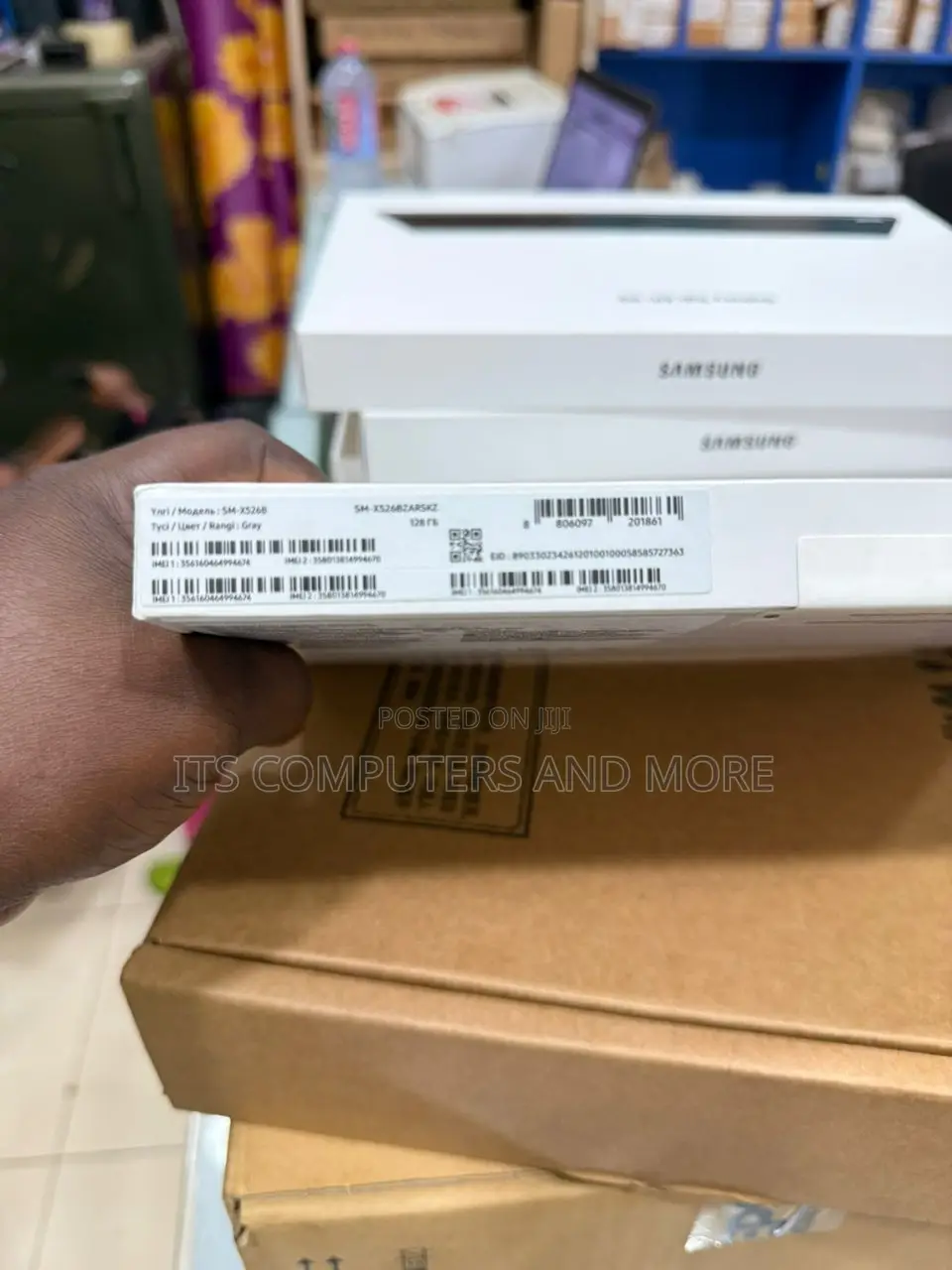 New Samsung Galaxy Tab S10 FE 128 GB Gray