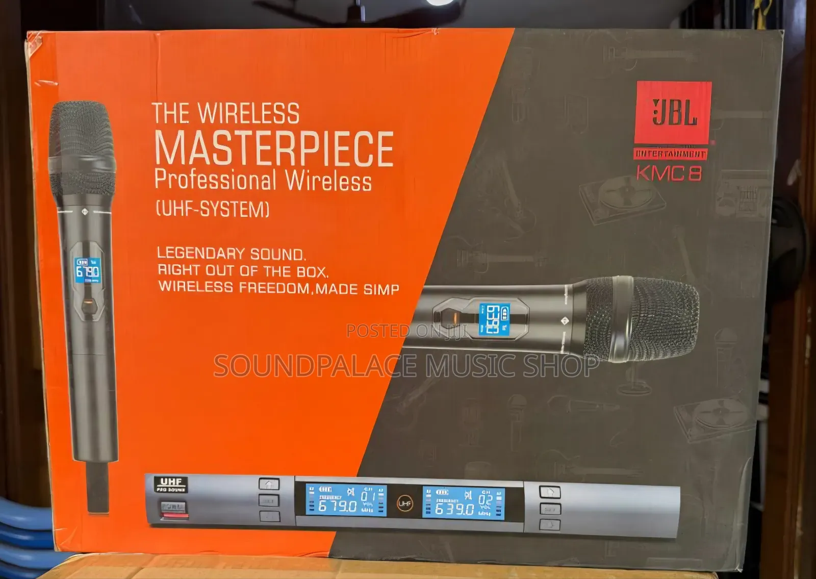 JBL KMC8 2in1 Wireless Microphone