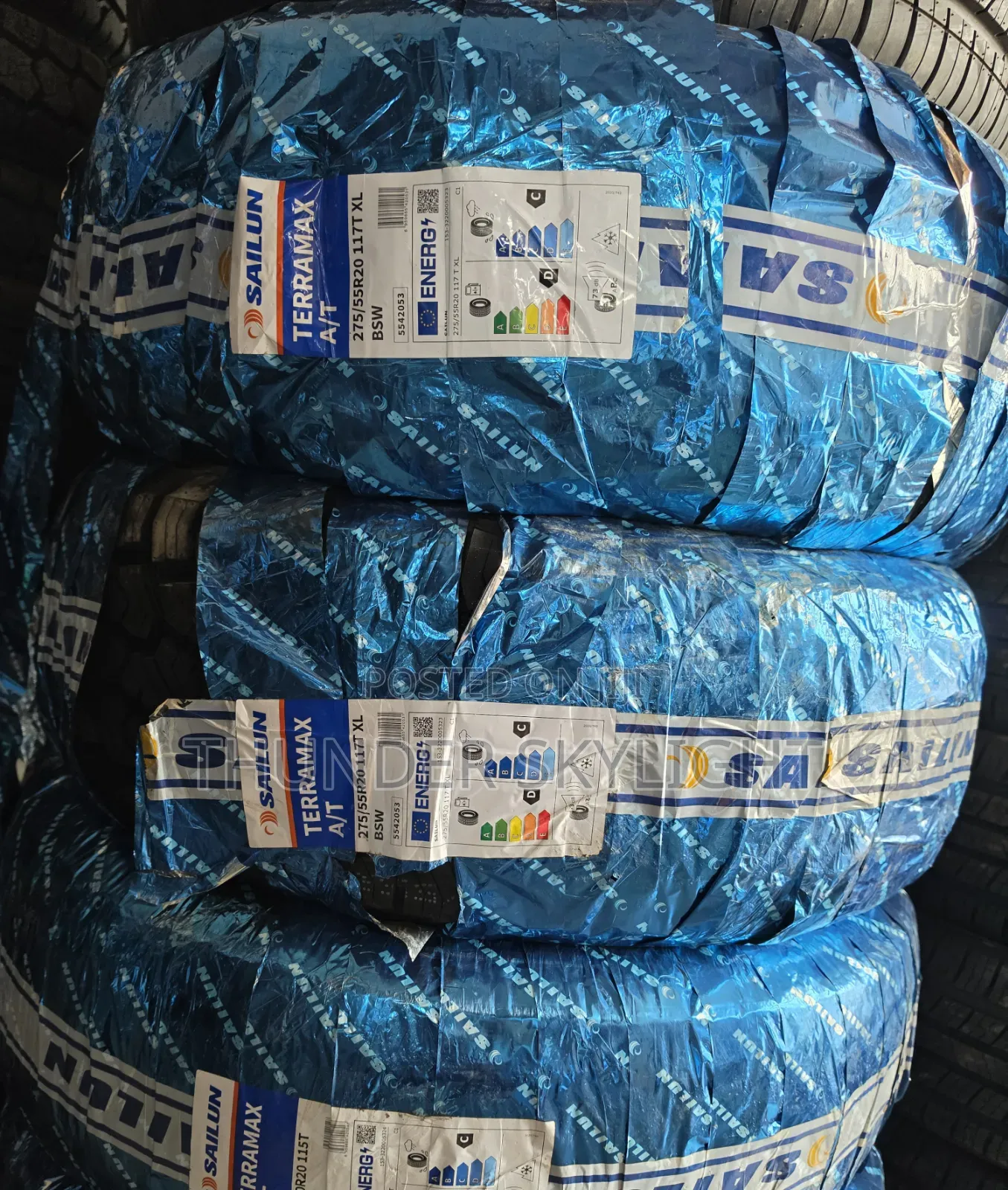275/55r20 Sailun Terramax a/T 117T XL All Terrain Tyre