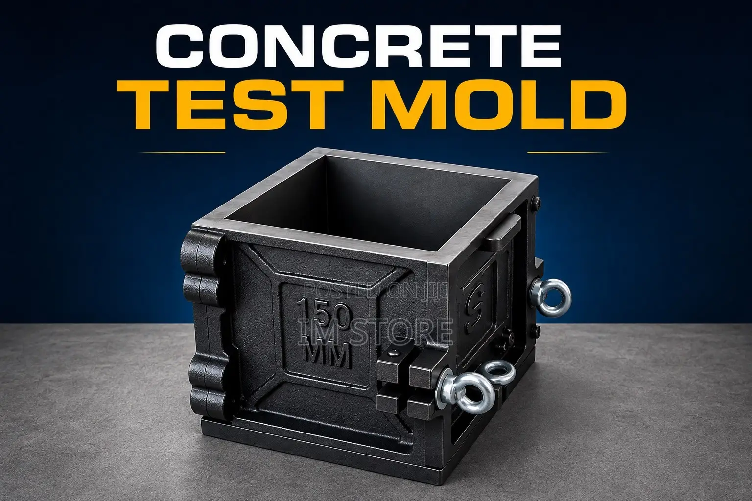 Concrete Test Mold for Accurate Cube Strength Testing