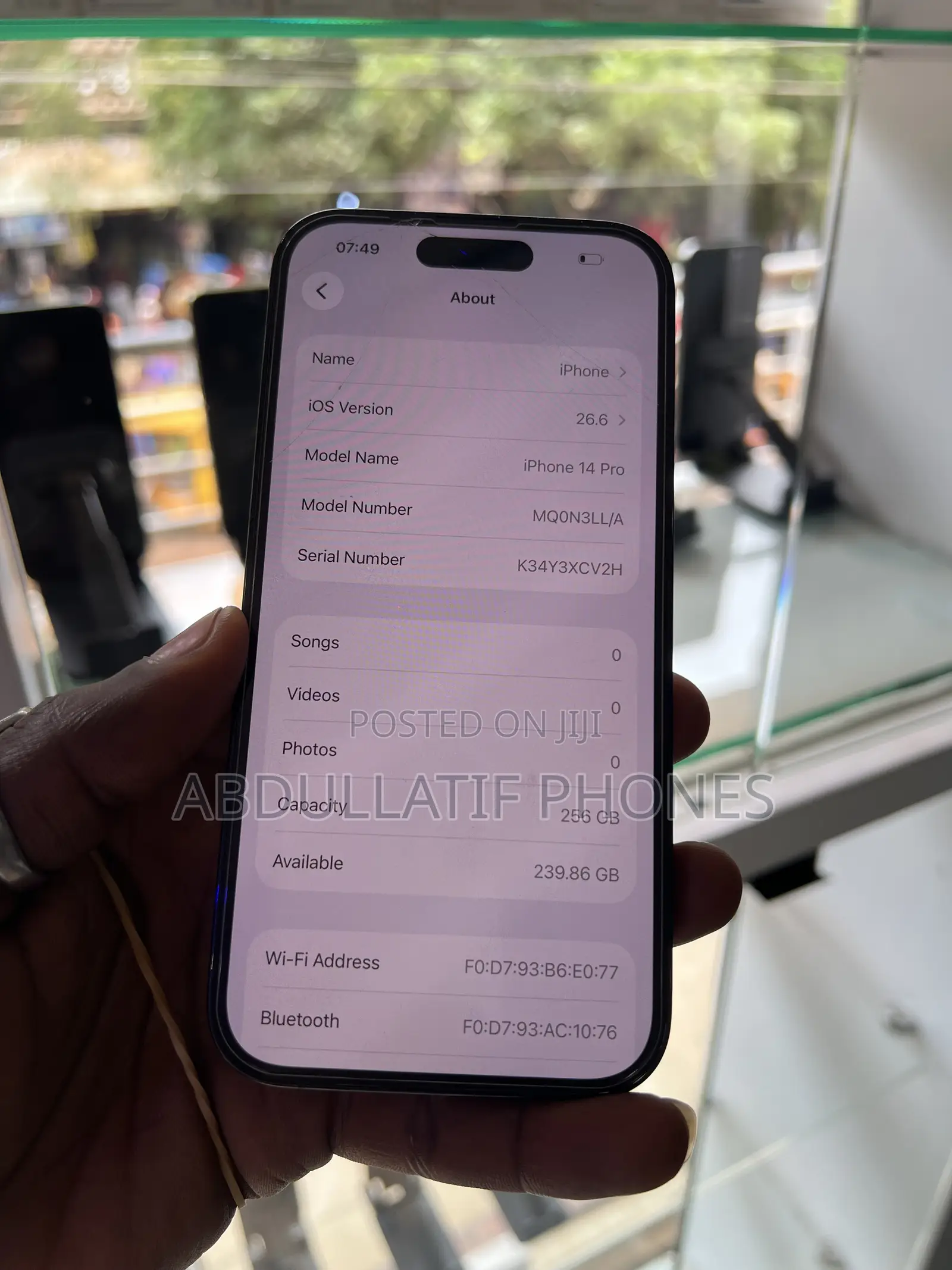 Apple iPhone 14 Pro 256 GB Black