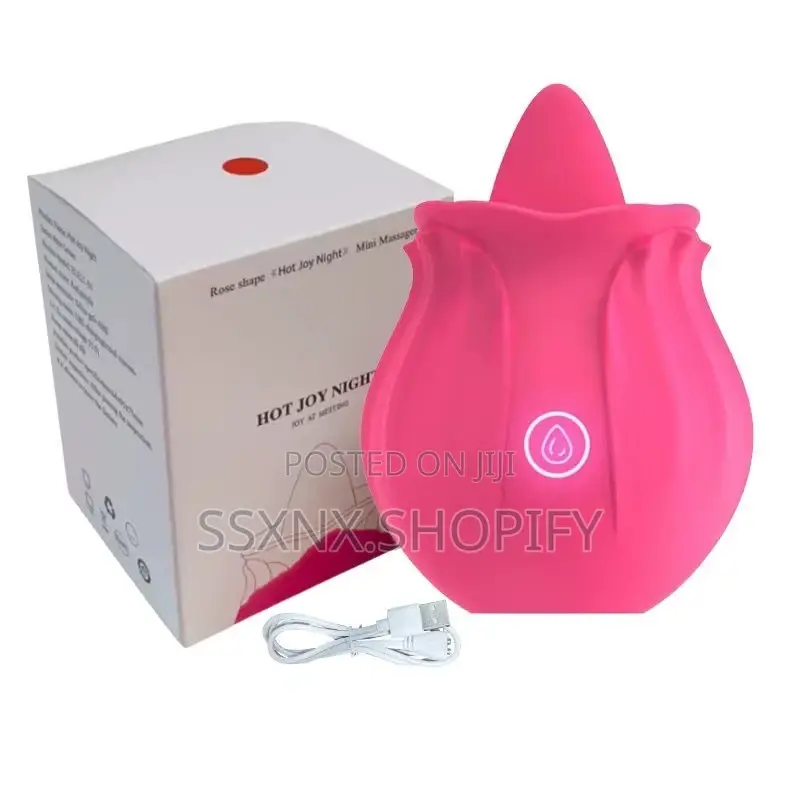 Rose Tongue Vibrator G-Spot Clitoral Stimulator