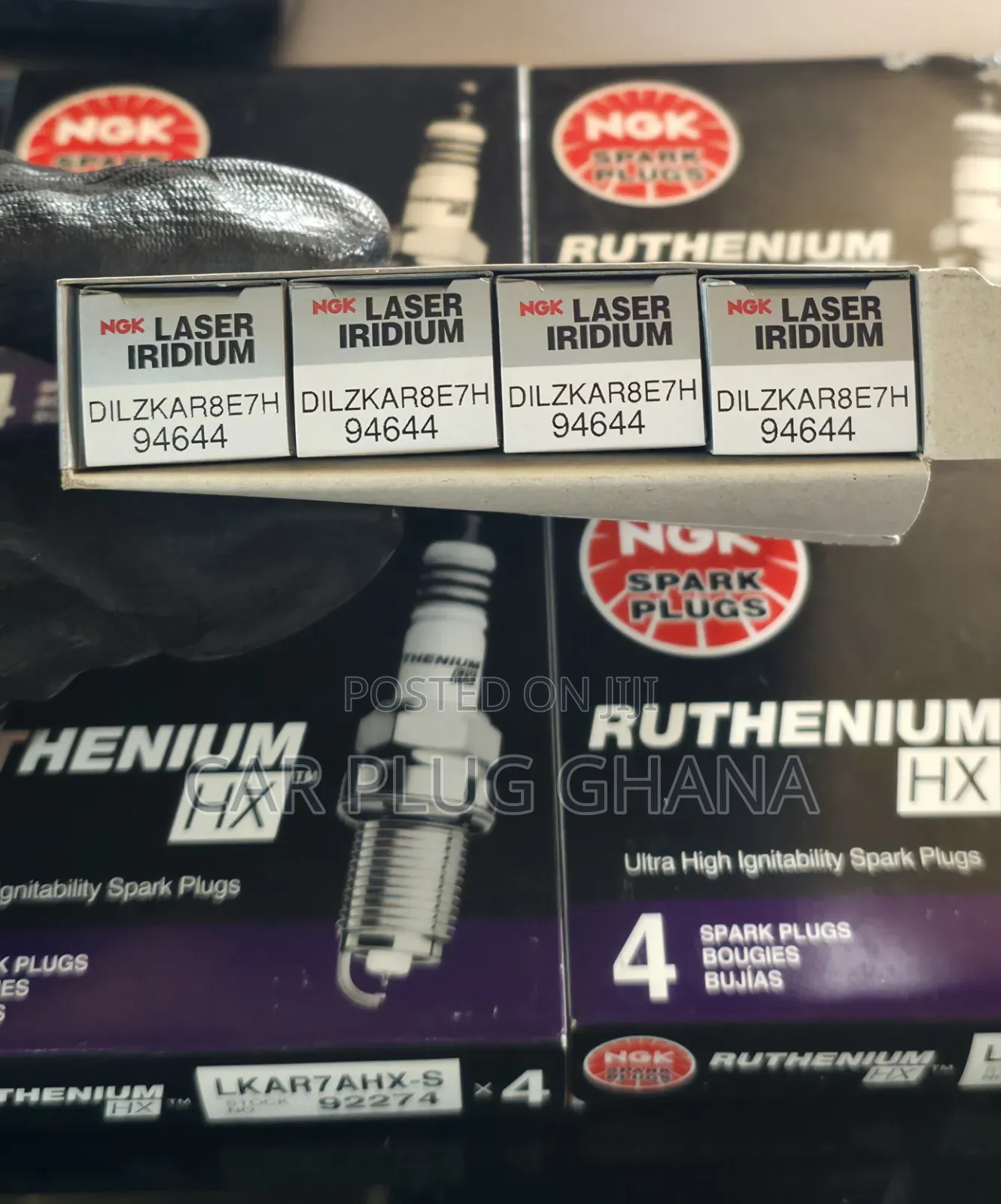 Original NGK DILZKAR8E7H/DILZKAR7E7H 90919-A1008 Spark Plugs