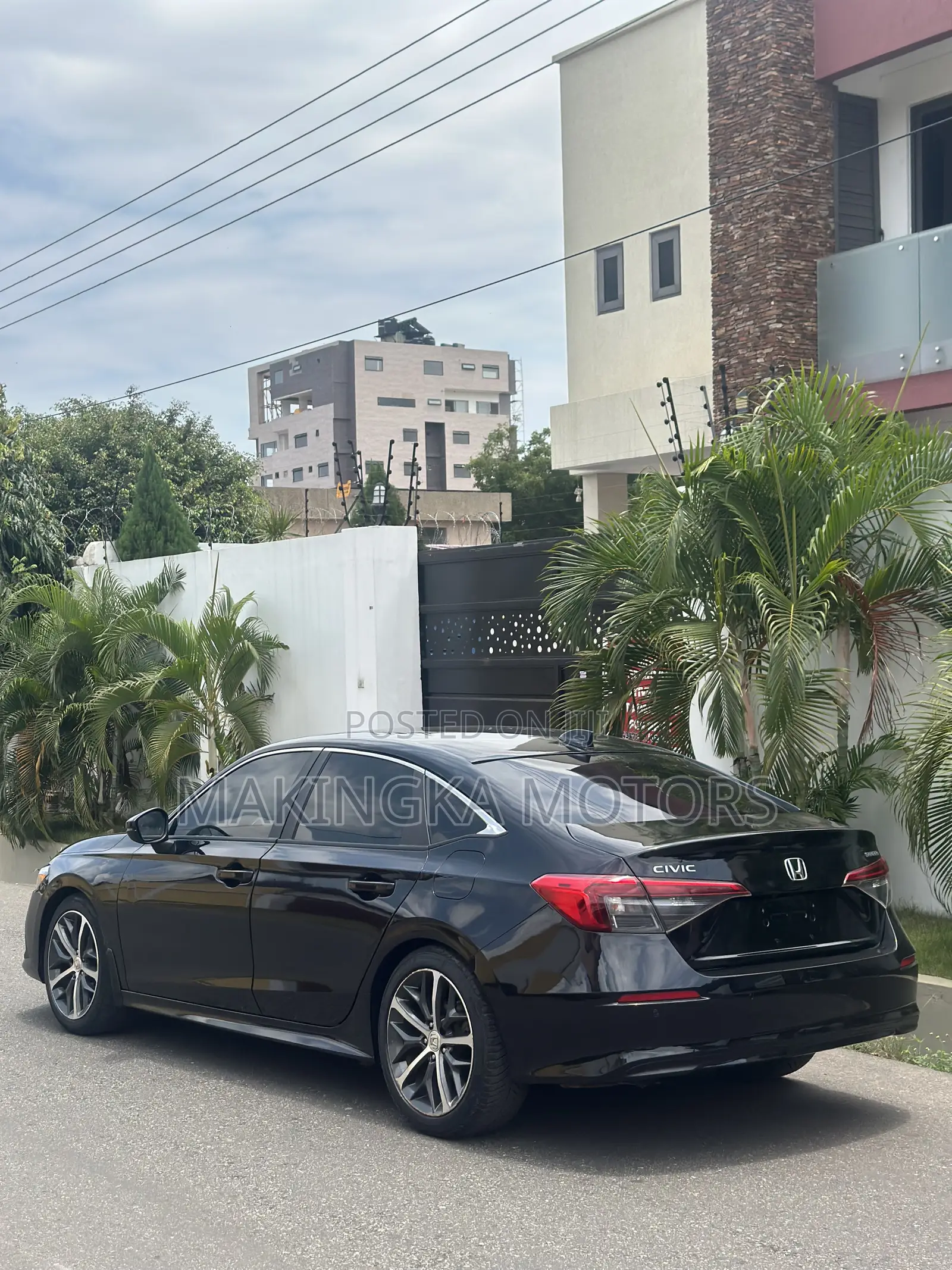 Honda Civic Touring CVT 2023 Black